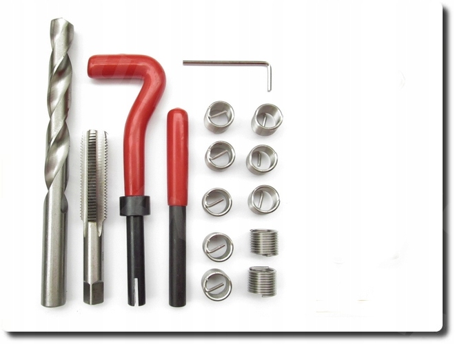 25. Набор для восстановления резьбы м11х1. Восстановитель резьбы в алюминии. 25мм "дт" 227084 227084. Licota ath-7033-m8 футорка для восстановления резьбы м8.