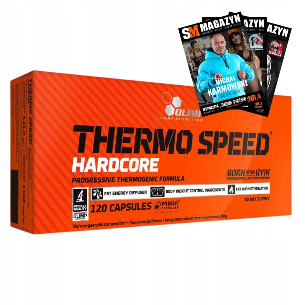 OLIMP THERMO SPEED HARDCORE 30 CAPS сжигатель жира для похудения метаболизм