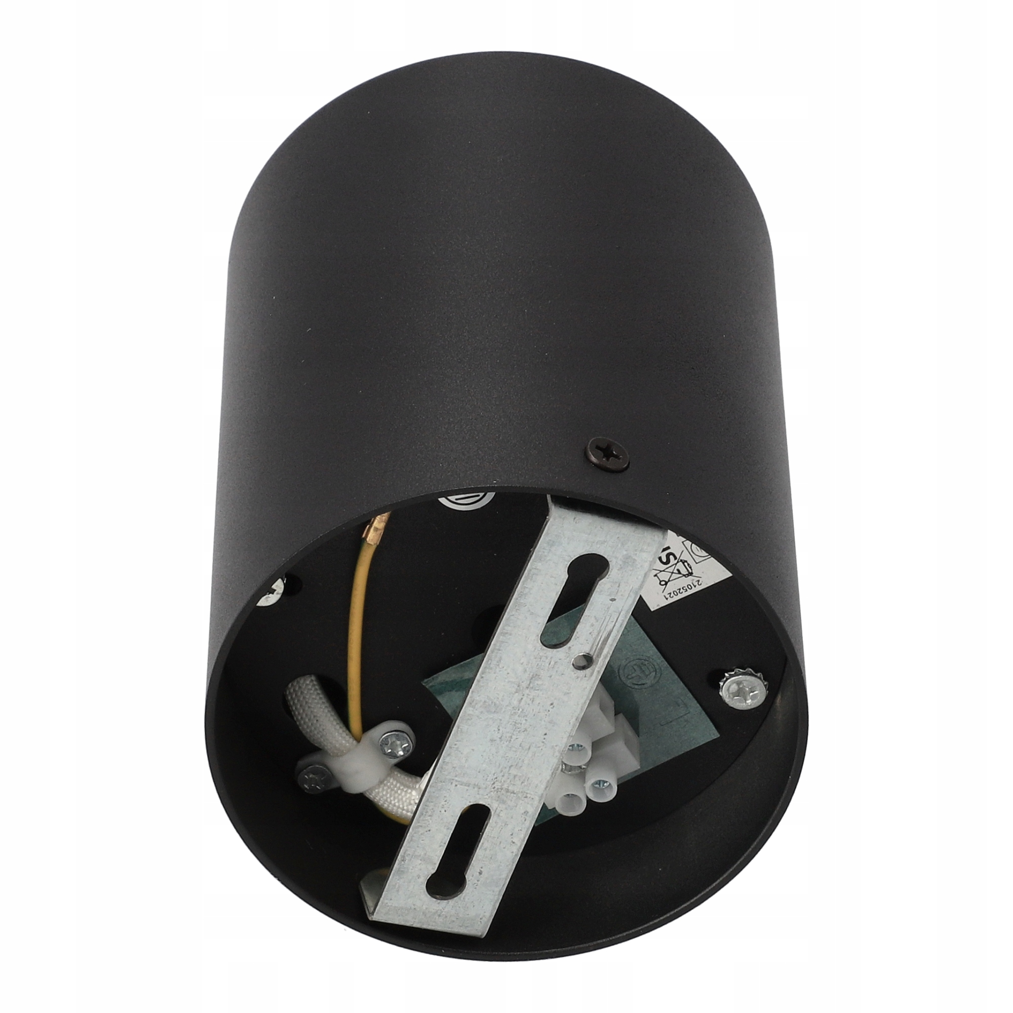 OPRAWA NATYNKOWA HALOGENOWA TUBA RUCHOMA GU10 CZARNA EDO Kolor czarny