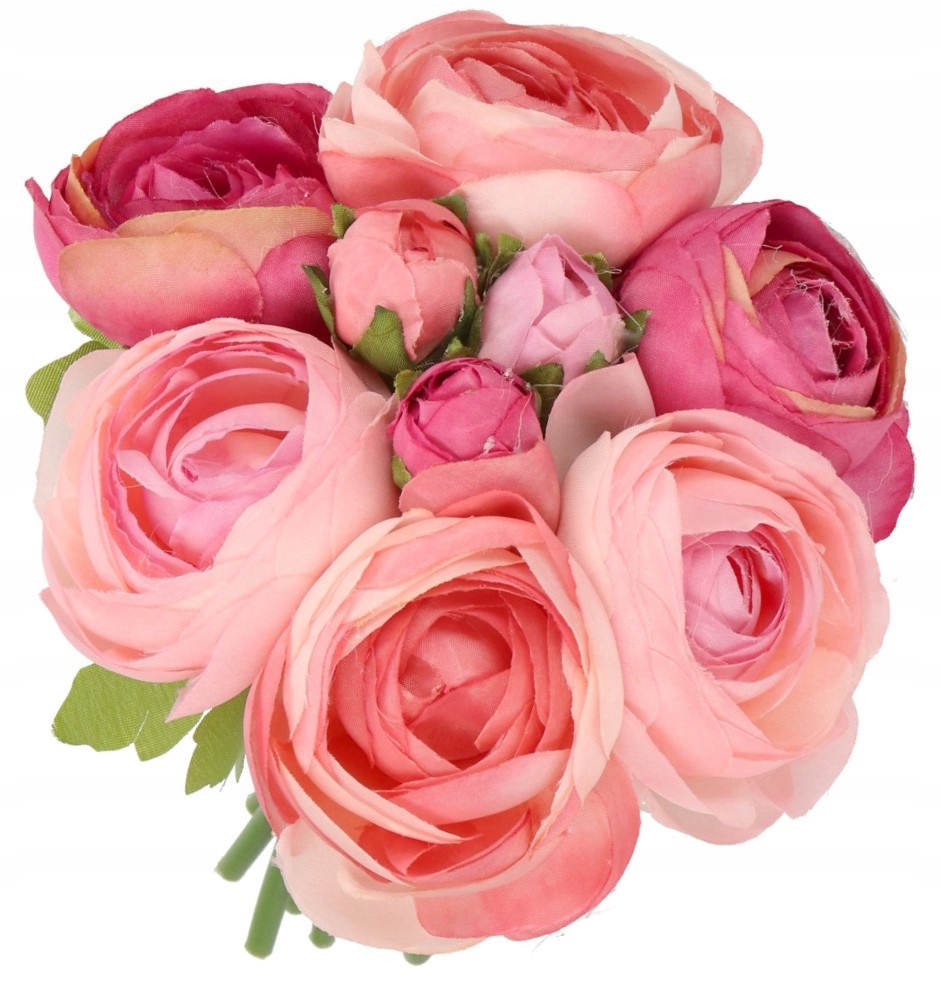 

Peonia Piwonia Bukiet Sztuczne Kwiaty 24 CM 9 Gał