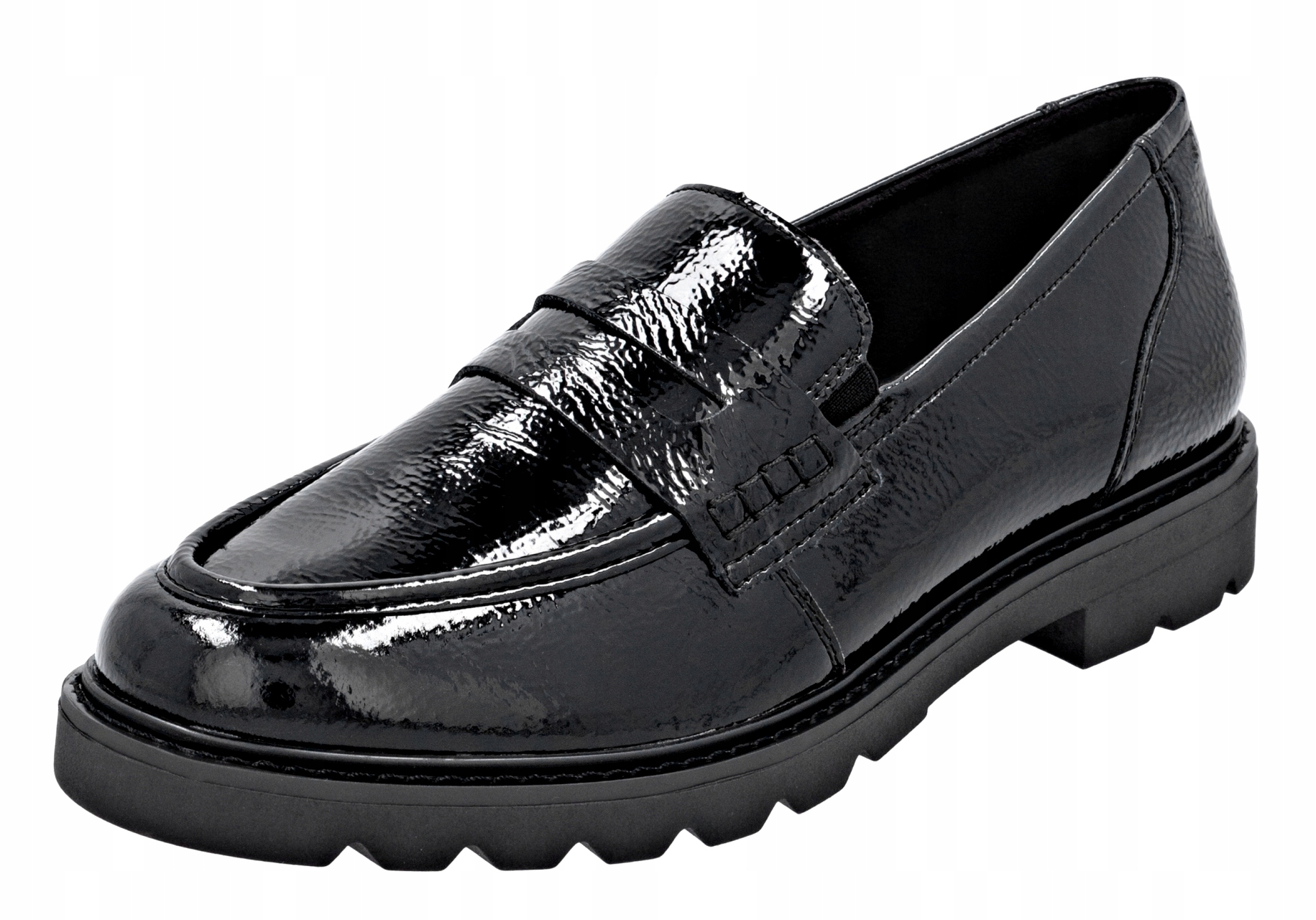 Remonte D2Q00-02 vel.40 černé dámské kožené polobotky Rieker Soft