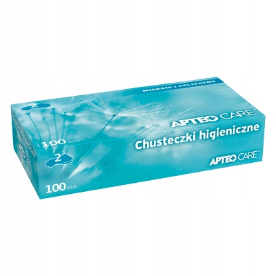 

Apteo Chusteczki Higieniczne 100 sztuk