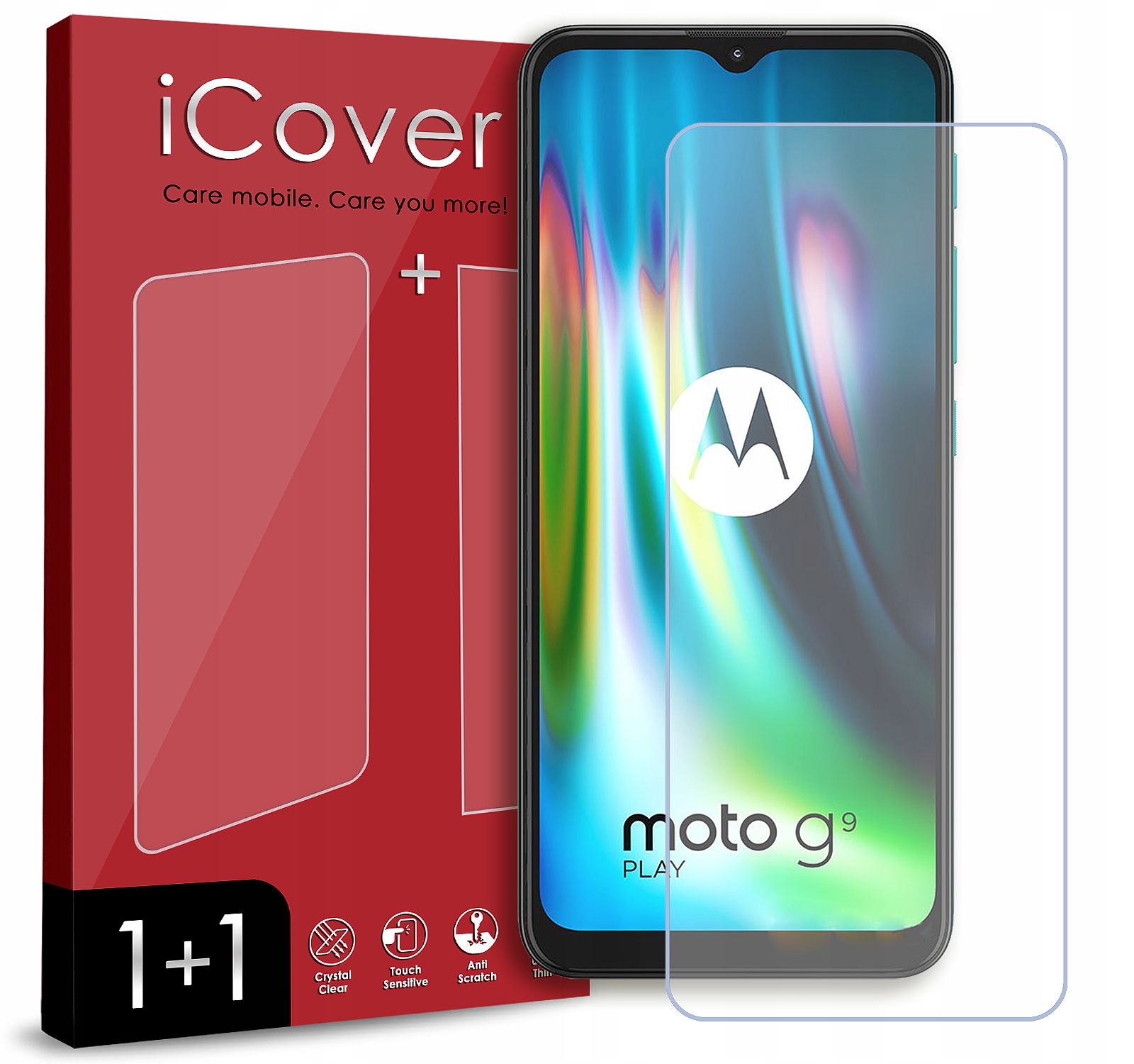 

Szybka Szkło Hybryda Do Motorola Moto G9 Play