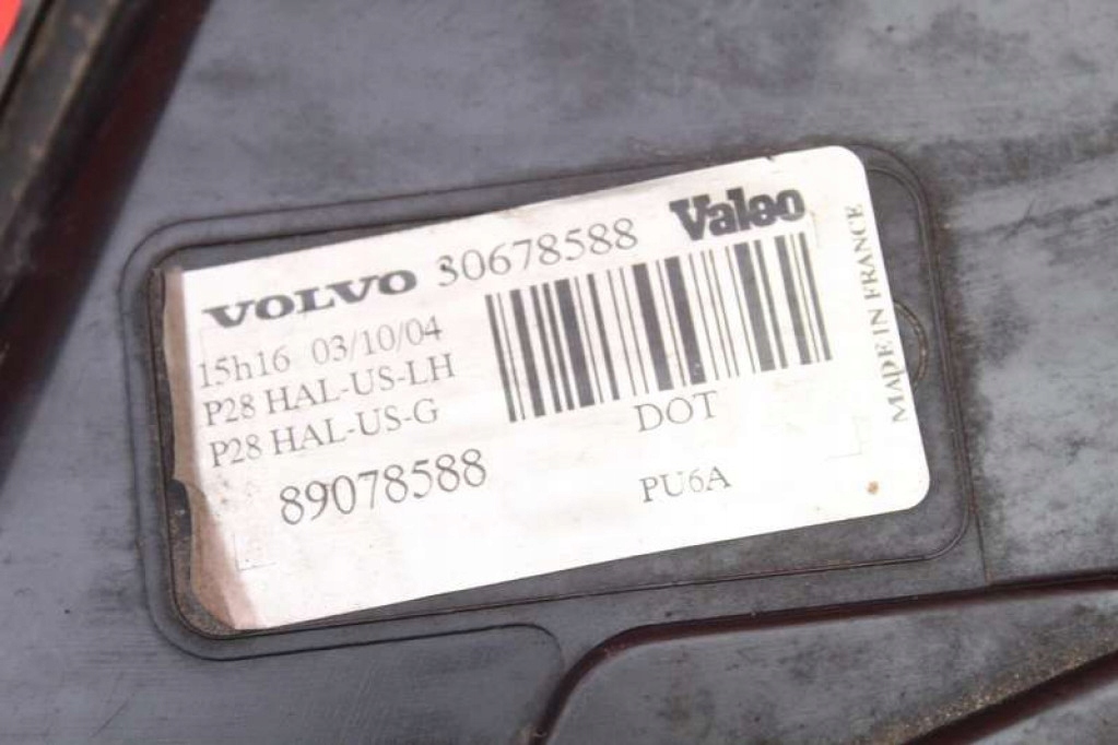 REFLEKTOR left light front EU 30678588 VOLVO XC90 1 and 02-06