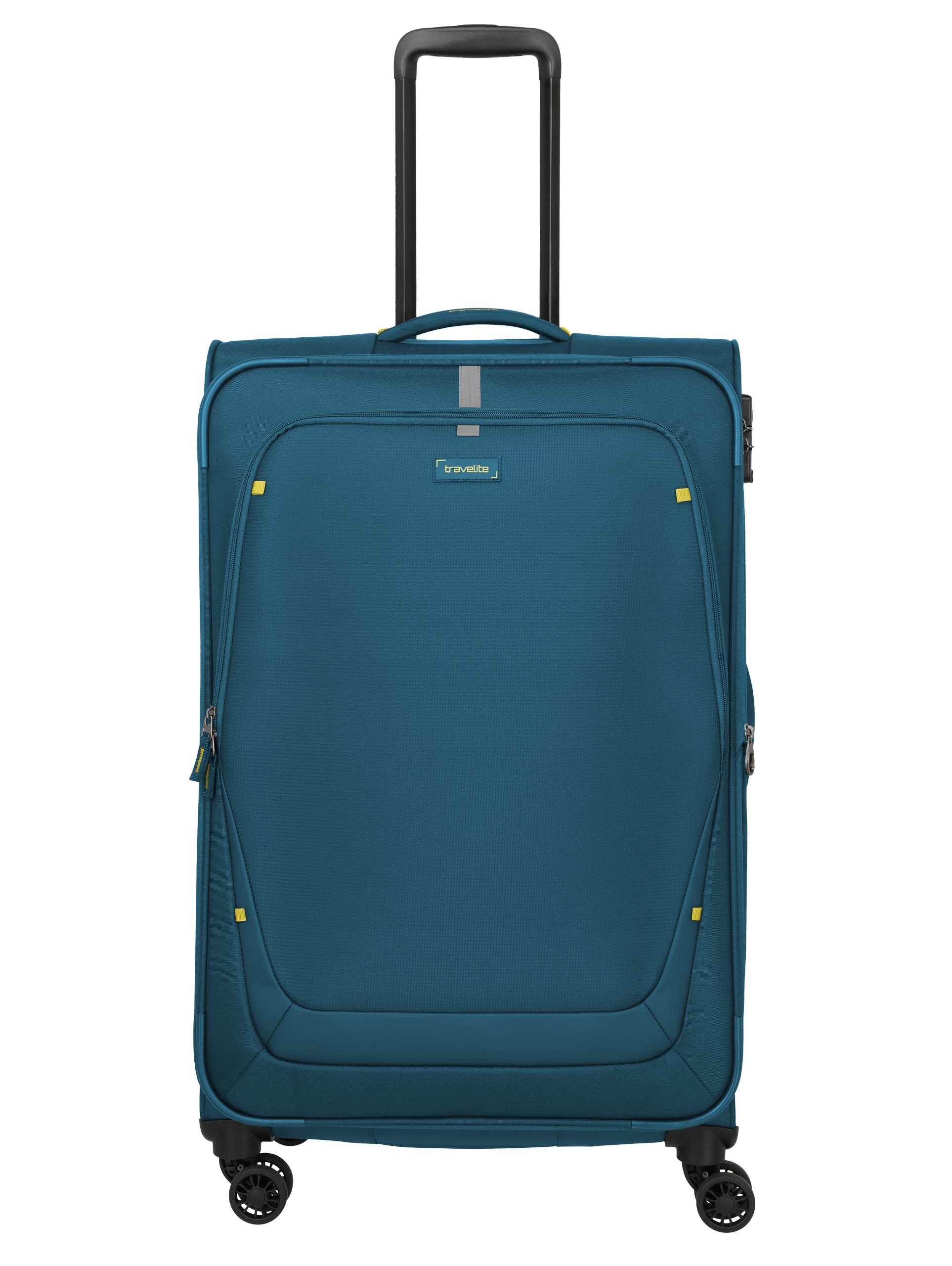Velký kufr Travelite Umbria 77 cm L Petrol Modrý