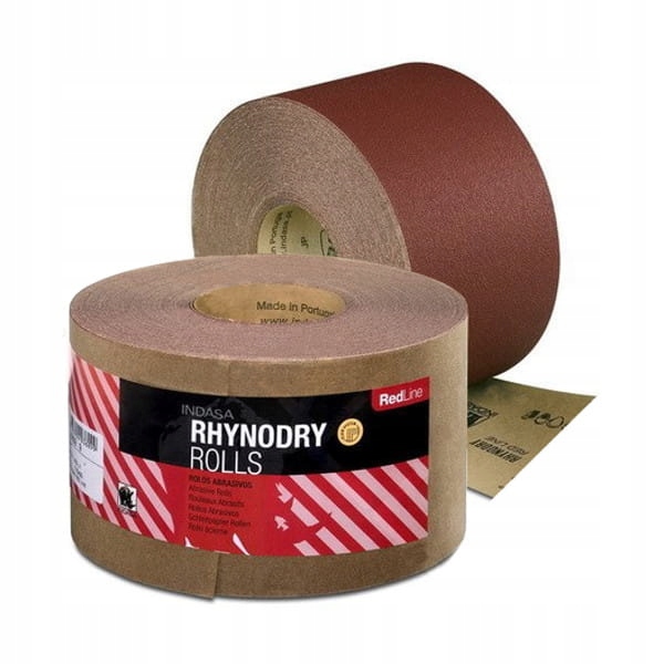 Рулон наждачной бумаги INDASA RED LINE 115 P150 50m