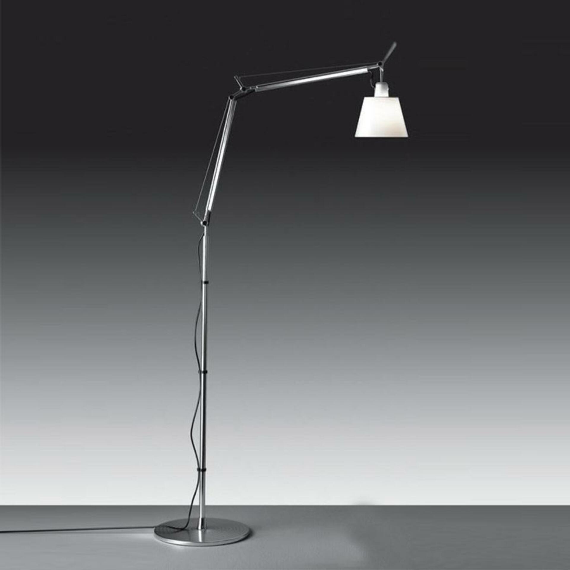 Artemide Tolomeo teleso s tienidlom Bascul Pergamen bez základne 0947010A