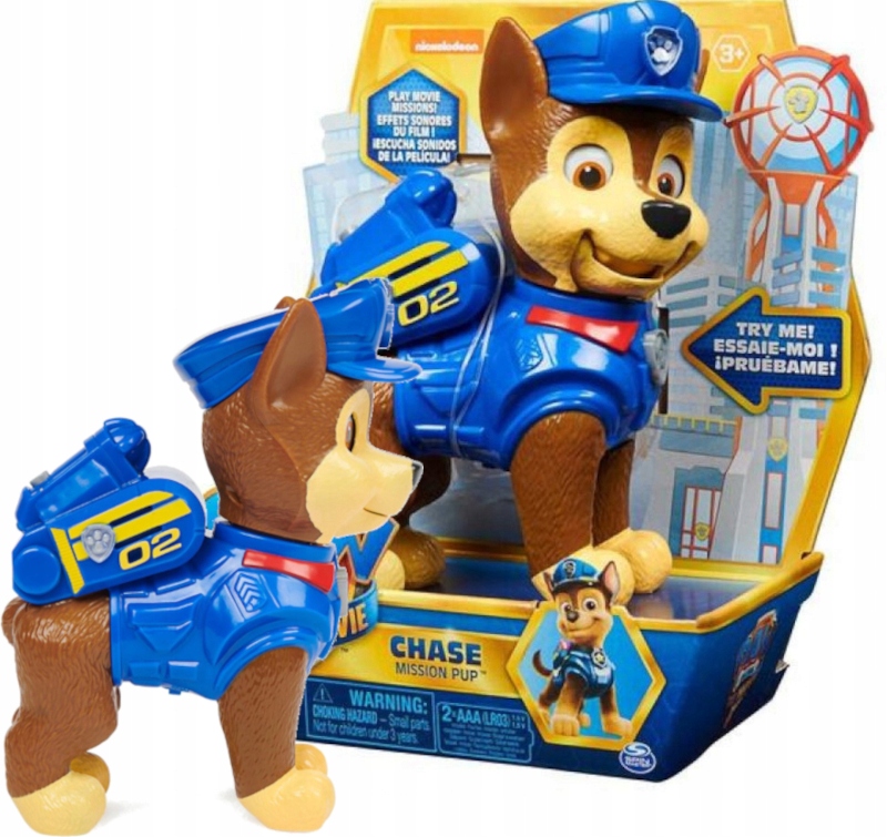 

Psi Patrol Figurka Zabawka Interaktywna Chase 3+
