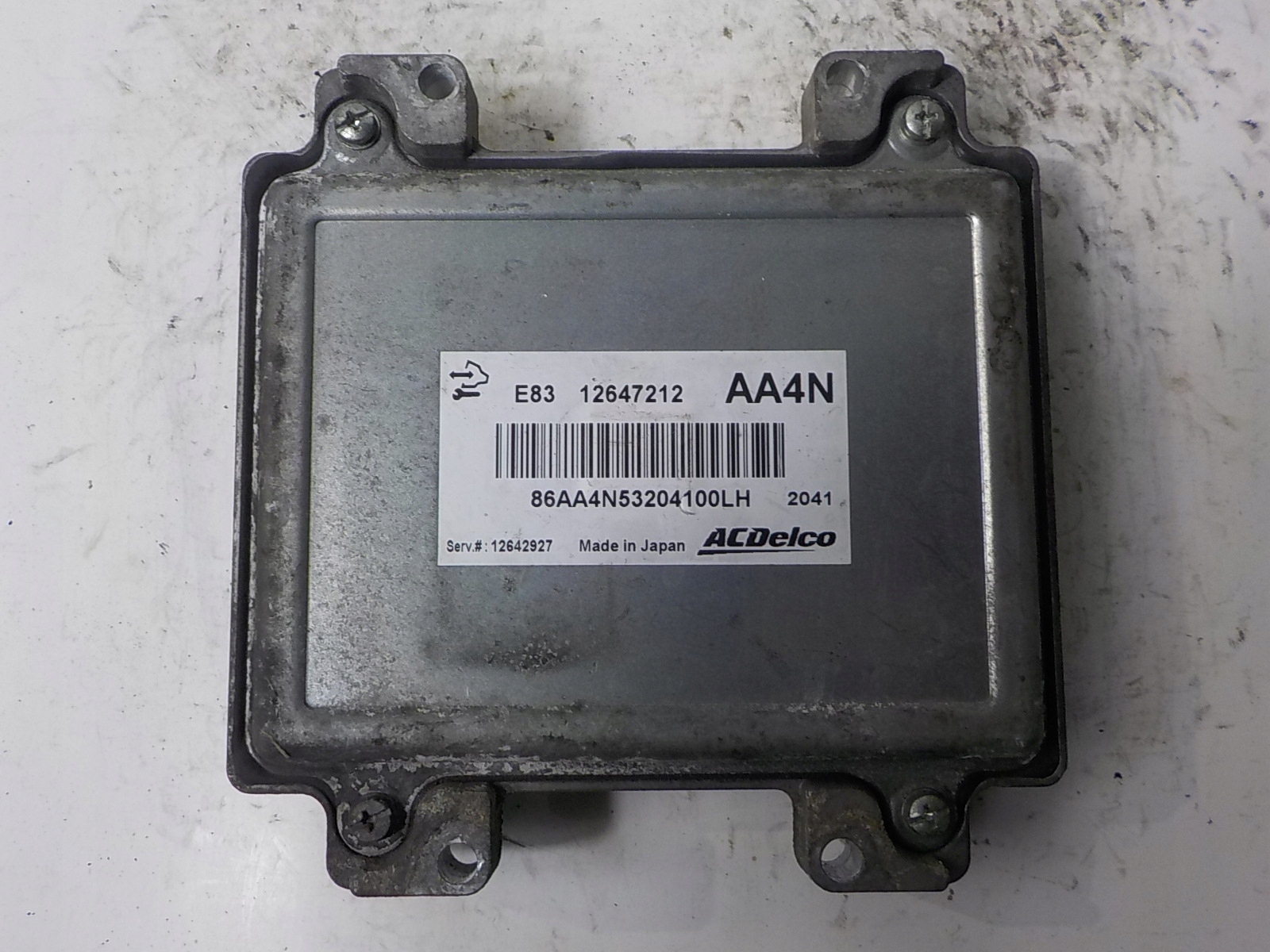 OPEL Computer Bedienteil 12647212 AA4N