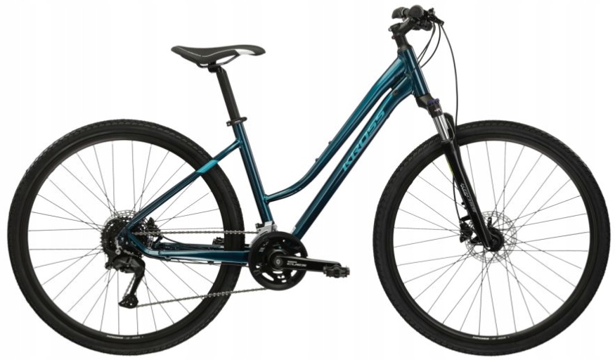 Rower crossowy damski Kross Evado 5.0 L(19") 28 Turkusowy Zielony Połysk