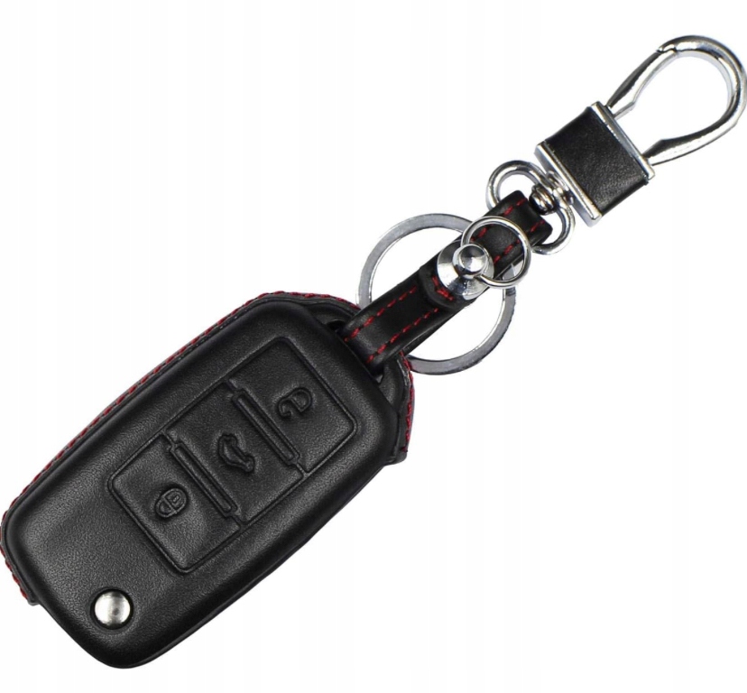 Kožené puzdro na kľúč Škoda Superb 2 Fabia 3 Seat Leon 2