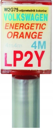 VW LP2Y 4M ENERGETIC ORANGE LAKIER ZAPRAWKA DO RYS