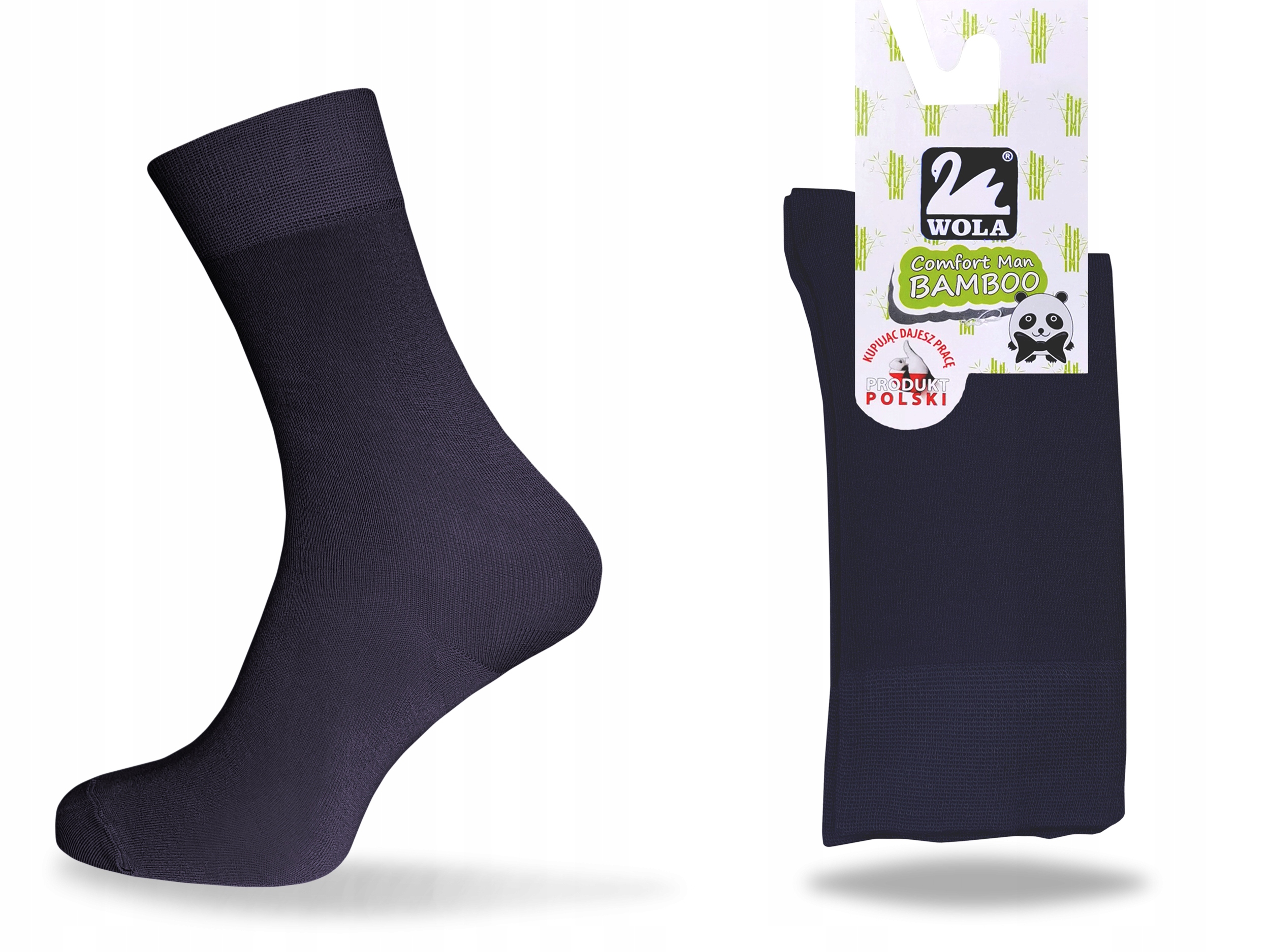 

Skarpetki Wola męskie Bambus navy B90, 39-41