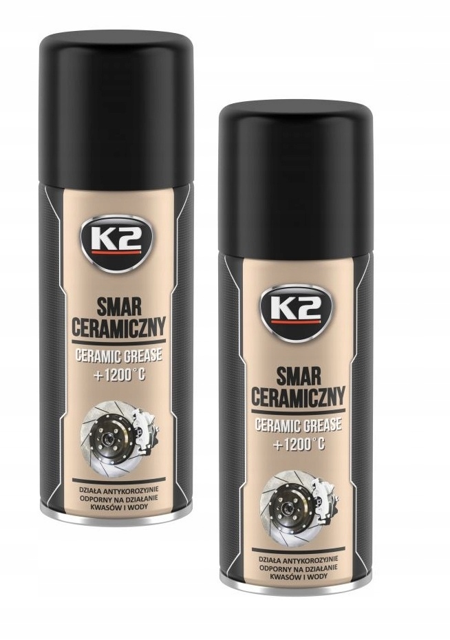 K2 Smar Ceramiczny Do Śrub I Połączeń Spray 400ML