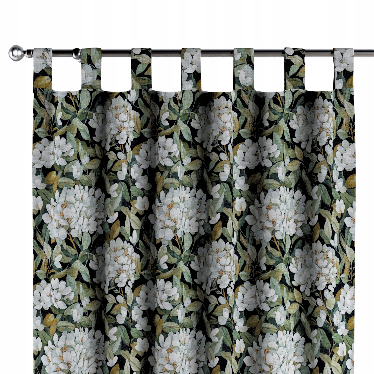 Záves na traky 1 ks 130x260 cm zelený