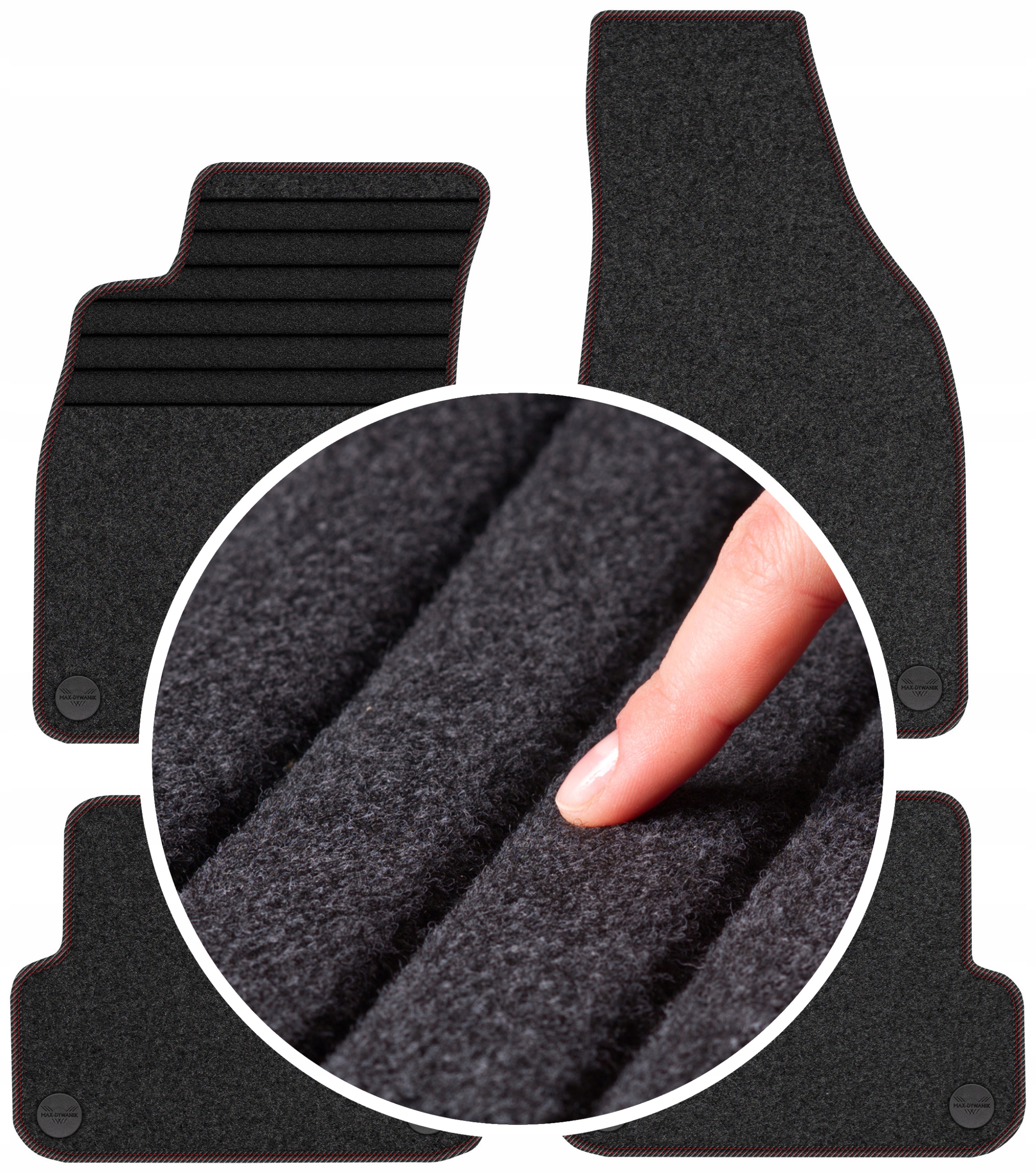 Seat Exeo 2008-2013 Velurové stěrače do auta