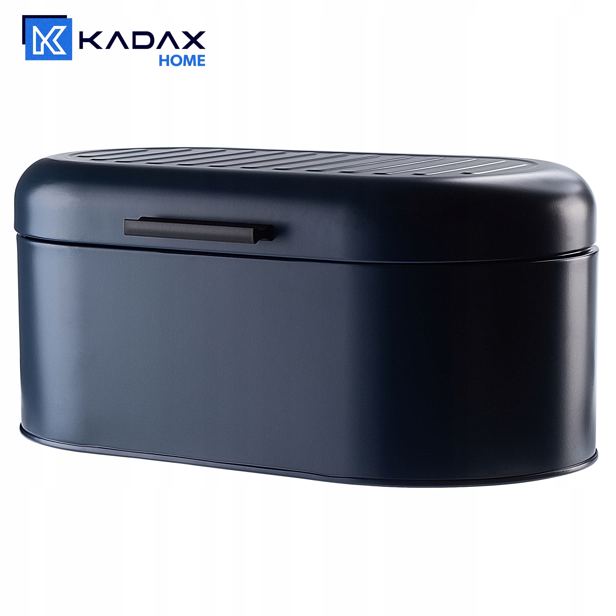 CHLEBAK POJEMNIK NA PIECZYWO CHLEB GRANATOWY STAL Materiał stal