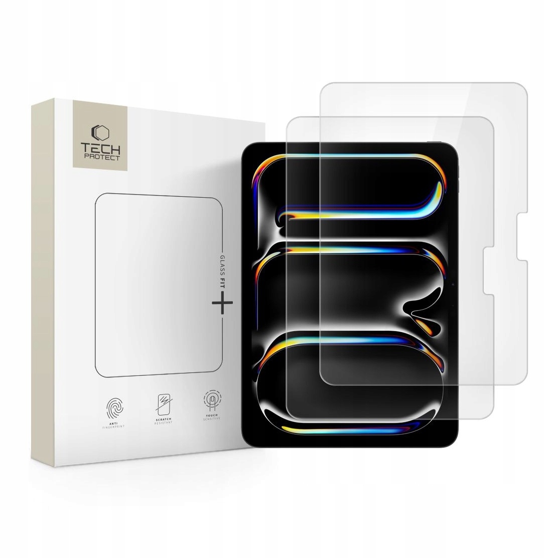 Szkło hartowane do iPad Air 13 (1/2) iPad Pro 13 (7/8) Tech-Protect