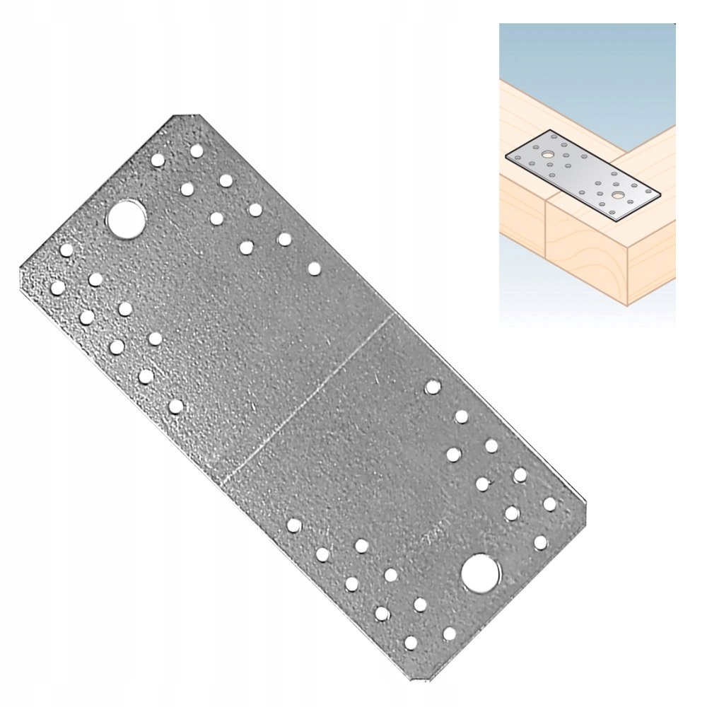 

LP6 Łącznik Płaski Płytka Ciesielski 210x90x2,5mm