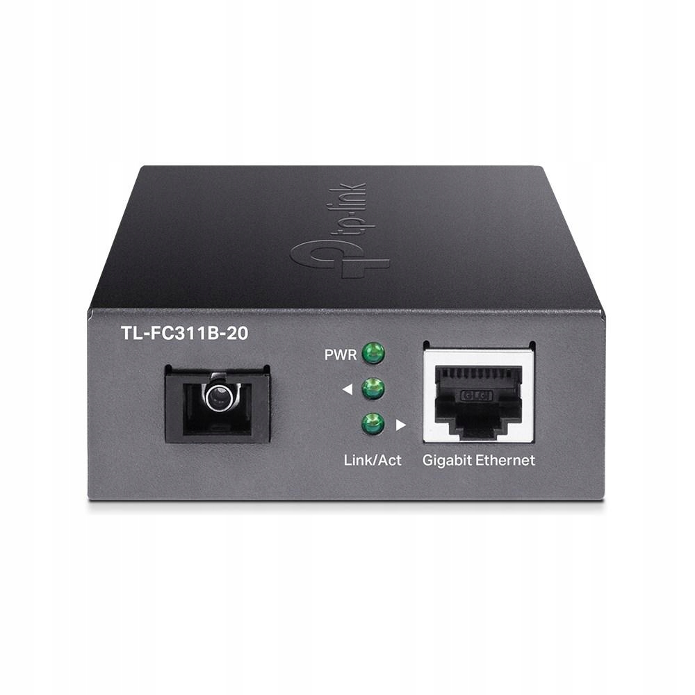 Media Converter Tp-link TL-FC311B-20 Gigabitowy media konwerter Wdm