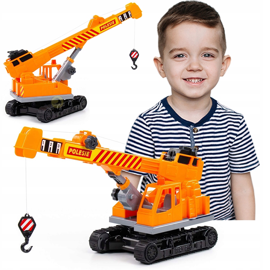 

Maszyna Budowlana Z Dźwigiem Na Gąsienicach Polesi