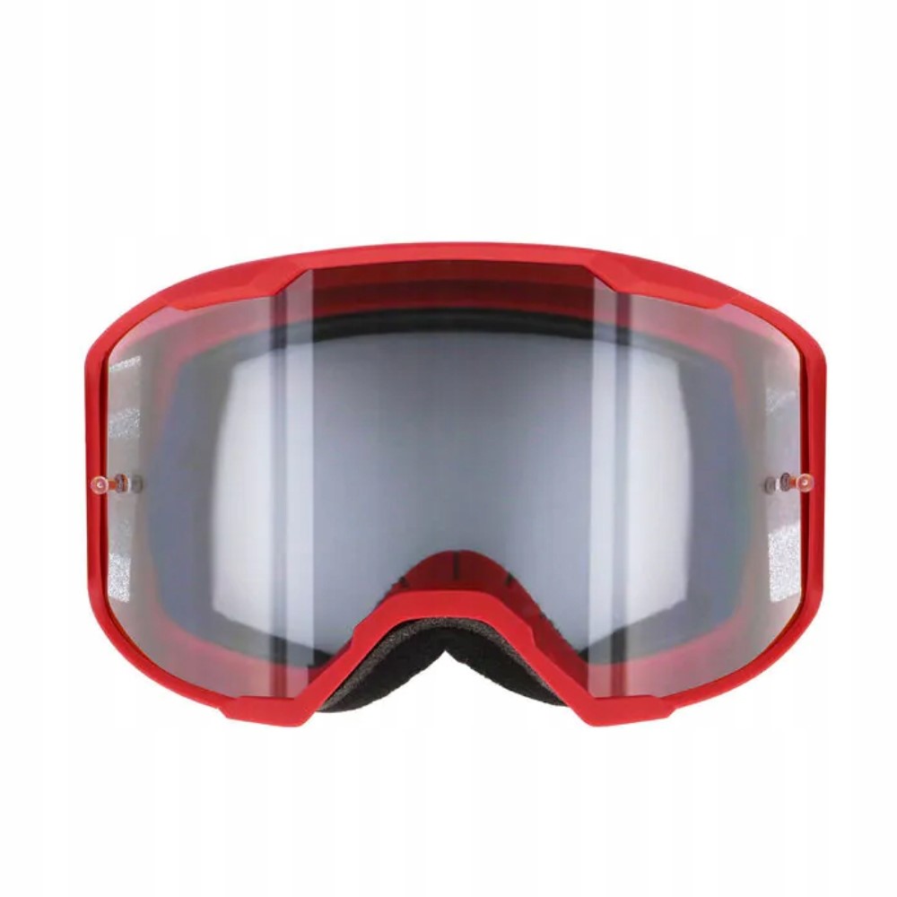 Gogle Red Bull Spect Strive czerwone, clear flash