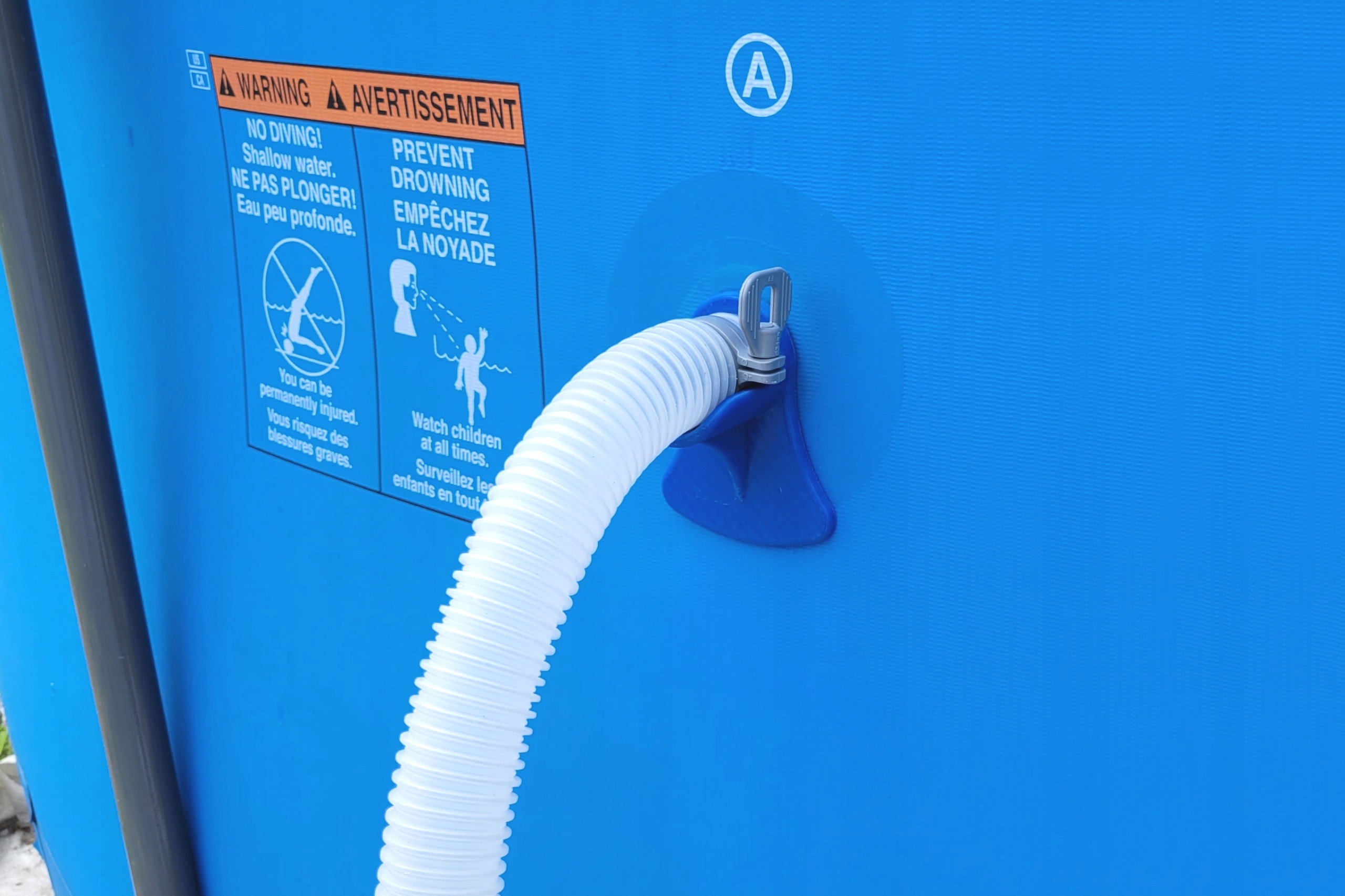 PODPORA RUR BASENU Uchwyt do WĘŻA RURY BASENOWEJ INTEX BESTWAY Ø 32 mm Długość (cm) 6