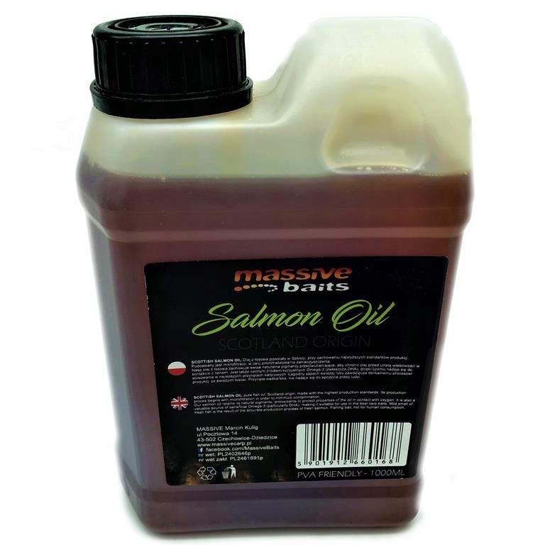 Massive Baits Salmon Oil Scotland Origin 1L