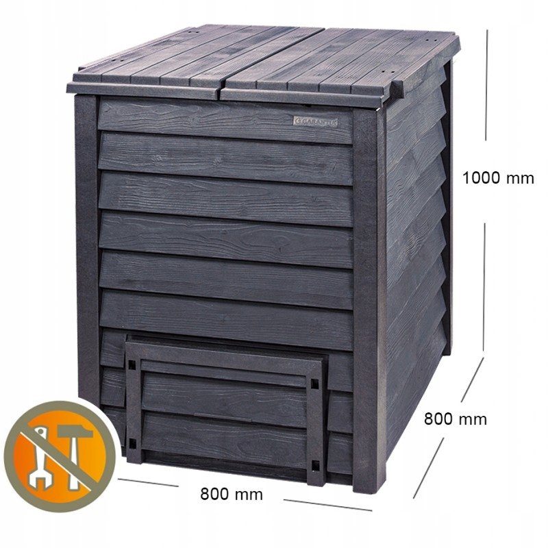 

Solidny Kompostownik Thermo Wood 600L do KOMPOSTu
