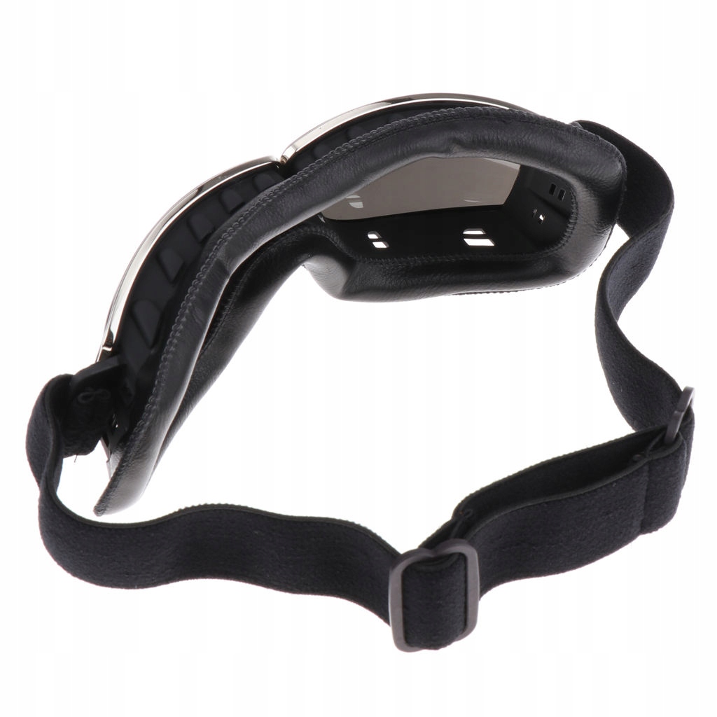 Okulary motocyklowe w stylu retro do kasku Harley Typ cross/enduro