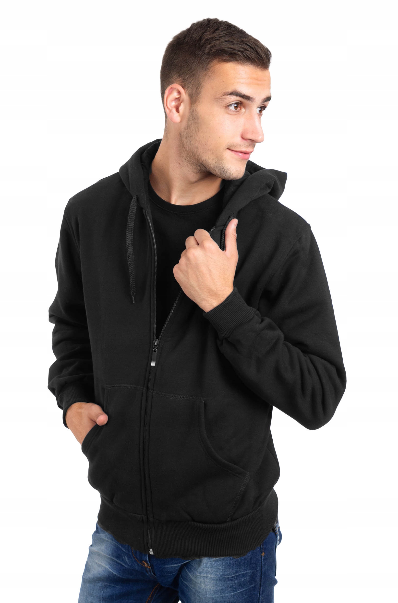 

Ciepła Bluza Męska Ocieplona Futerkiem 2305-2 r XL