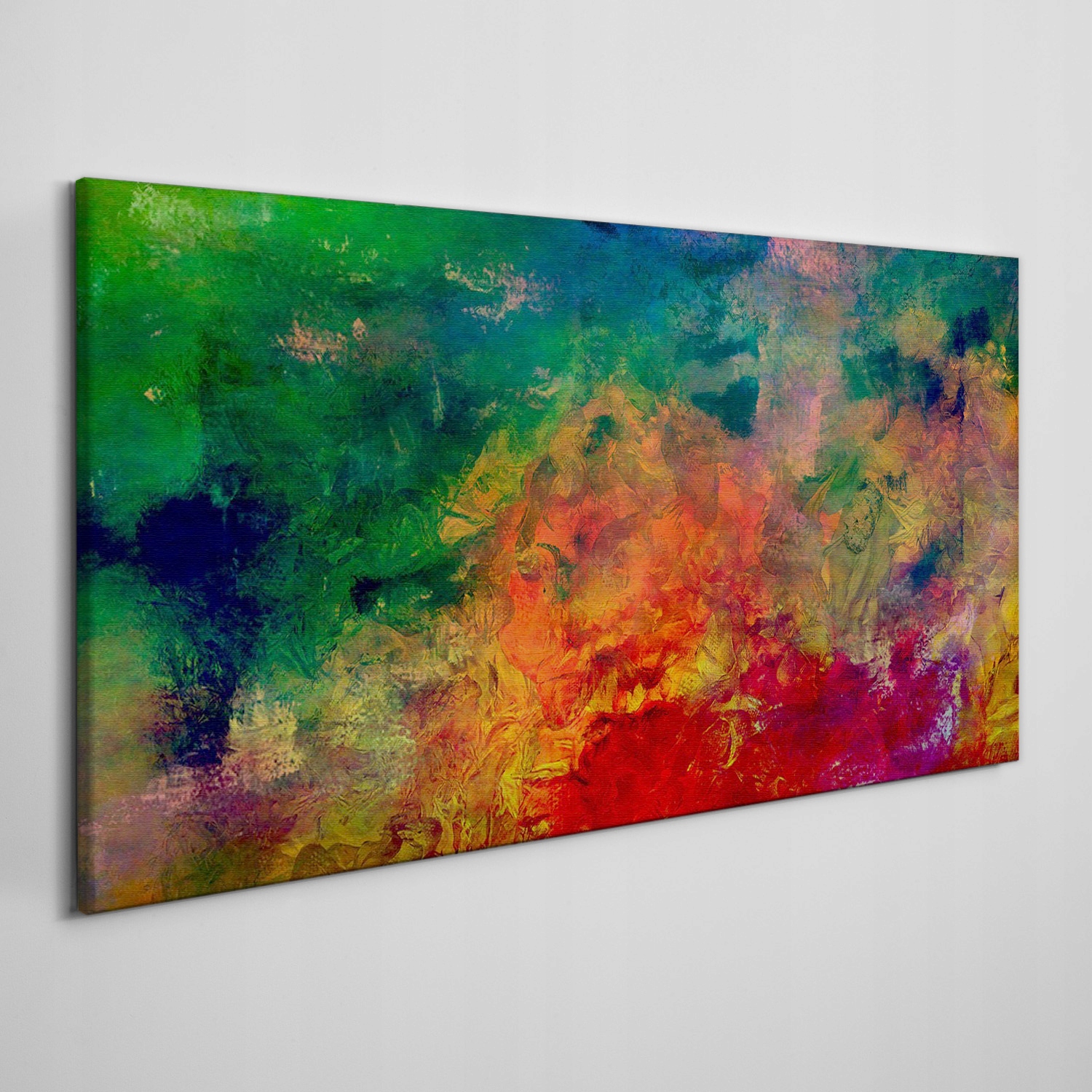 

Płótno obraz na ścianę Kolorowe bohomazy 100x50 cm