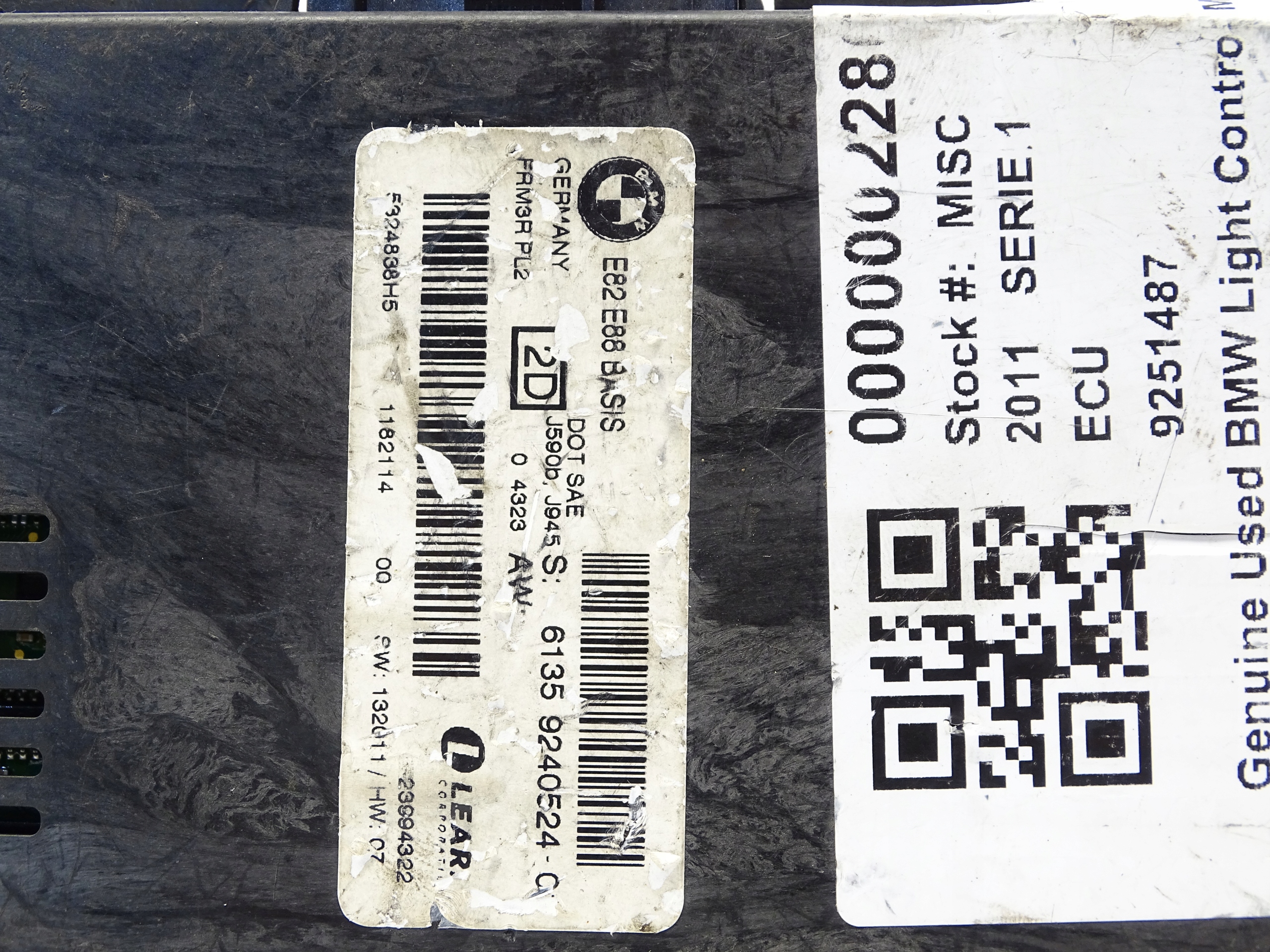 modulo Centralina luci BMW E82 9240524