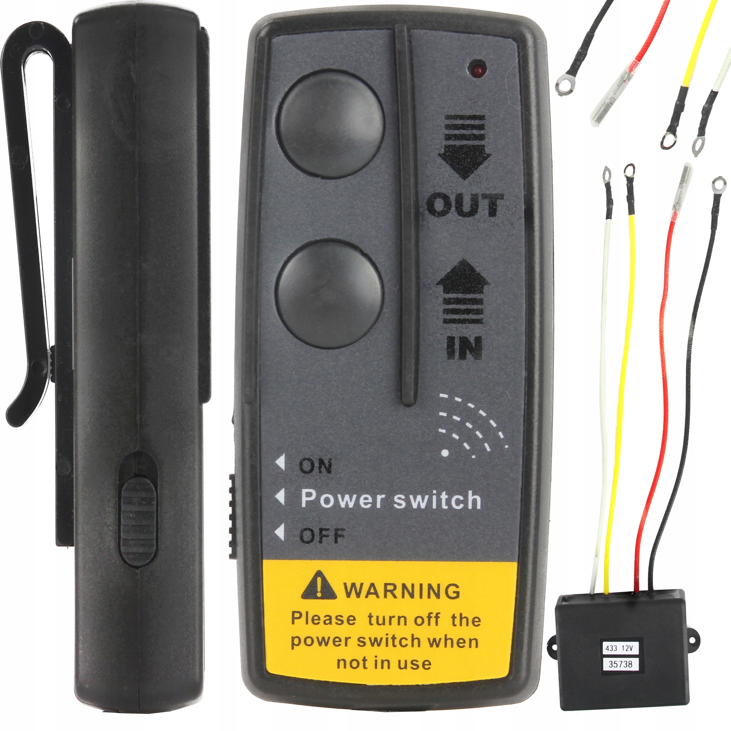 

Pilot Do Wyciągarki Bezprzewodowy 12V Wciągarki