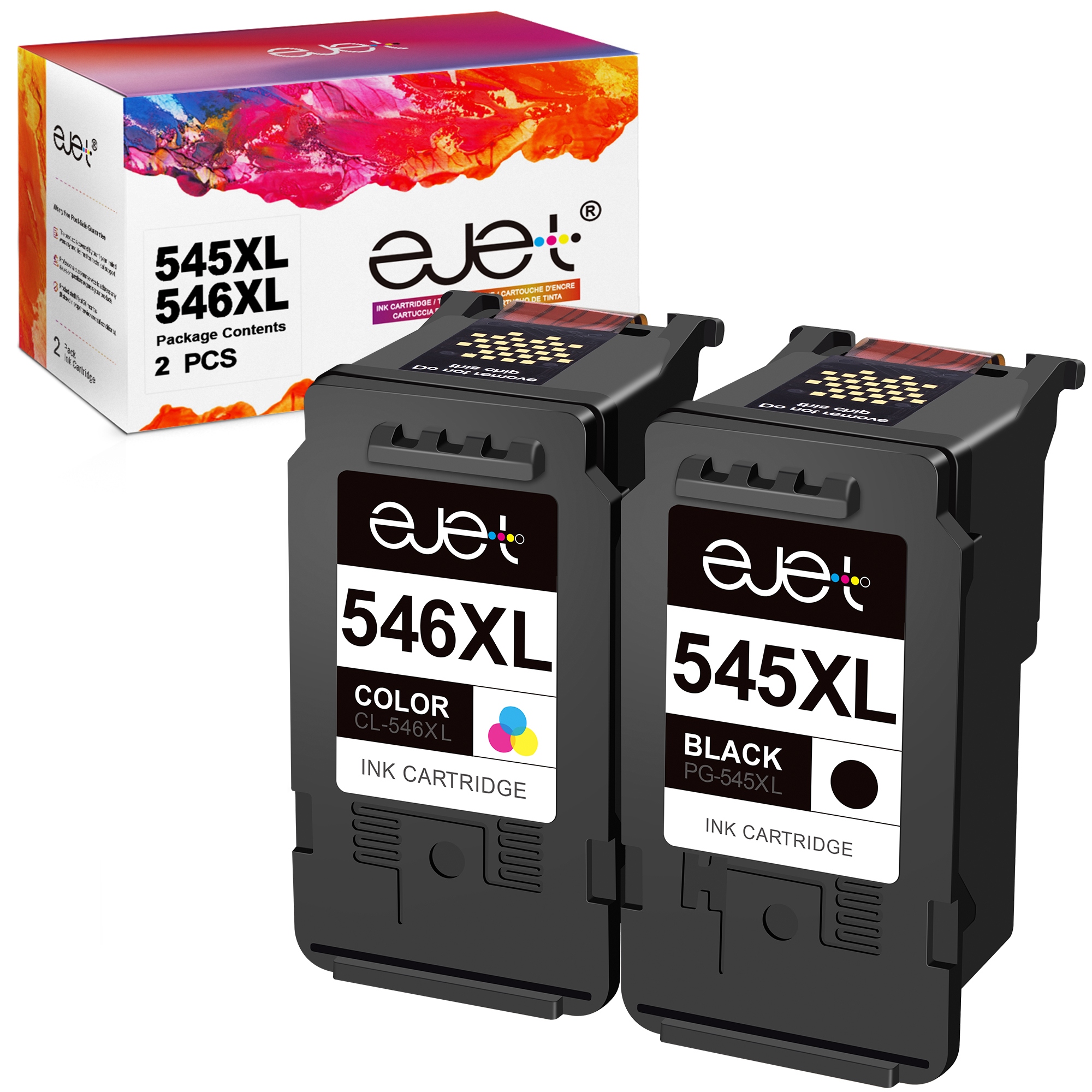 2TUSZE Do Canon 545XL 546XL iP2850 MG2450 2455 2550 2950 TS3350 TS3450
