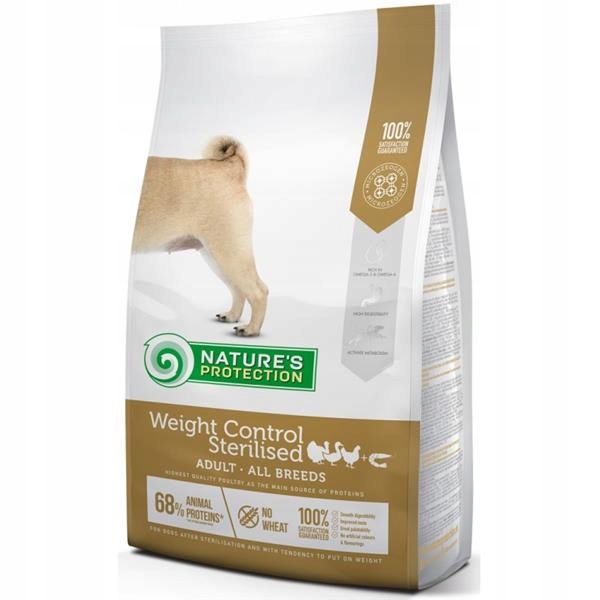 Levně Nature's Protection Dog Dry Weight Control Sterilised 12 kg