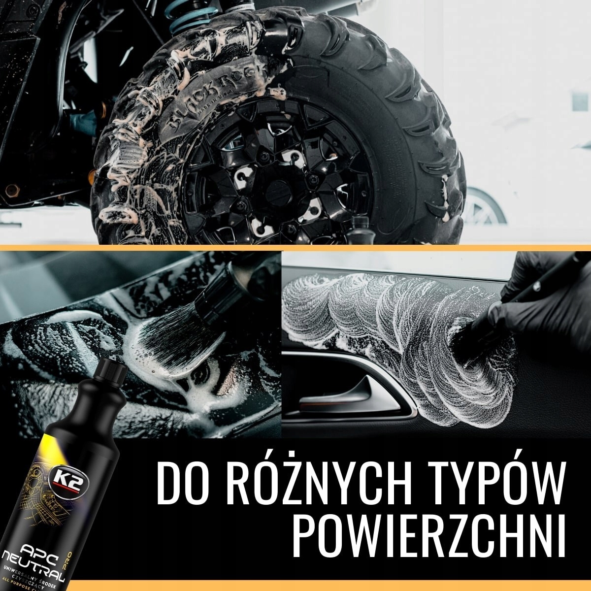 K2-APC NEUTRAL PRO 1L Waga produktu z opakowaniem jednostkowym 1.2 kg