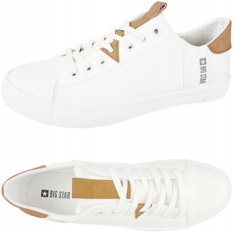 

Trampki Big Star męskie białe buty GG174025 43