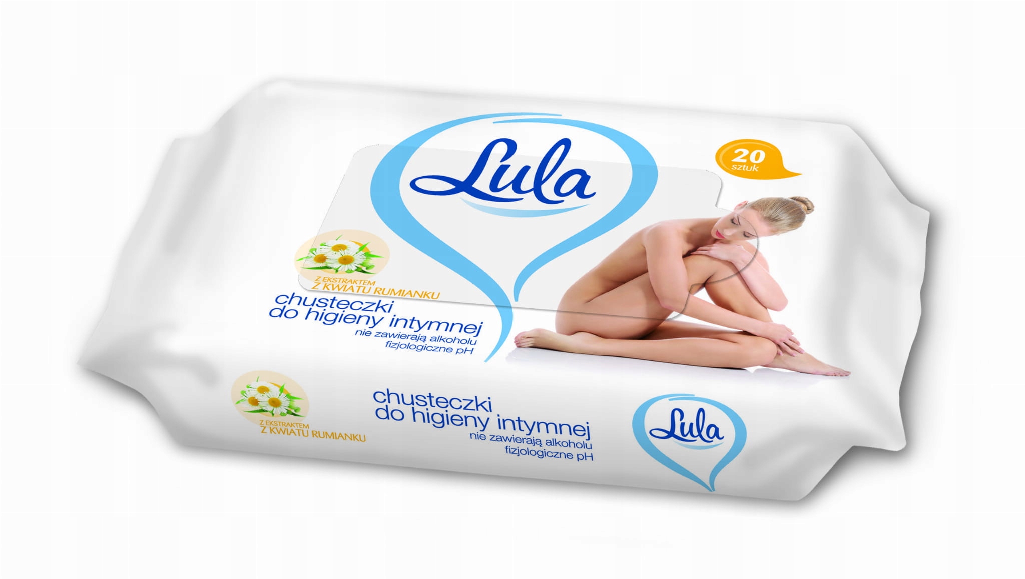 LULA CHUSTECZKI DO HIGIENY INTYMNEJ KWIAT RUMIANKU