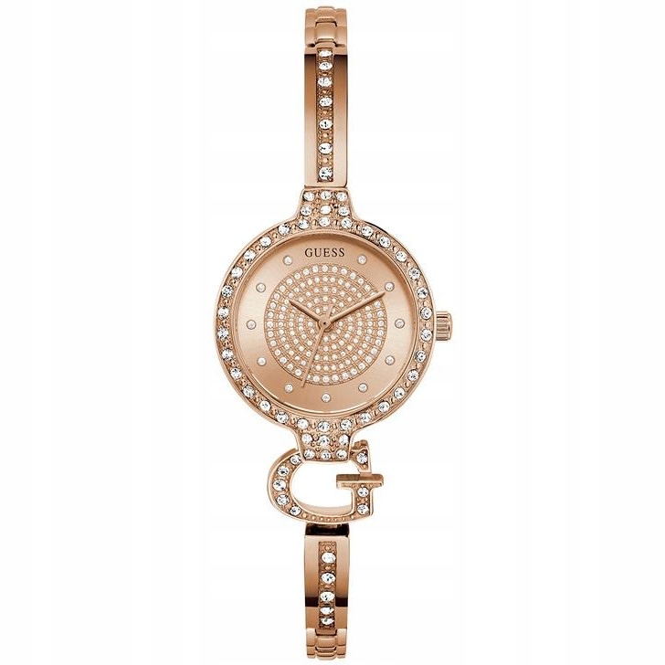 Dámské hodinky Guess GW0929L3 Zirkony růžové zlato
