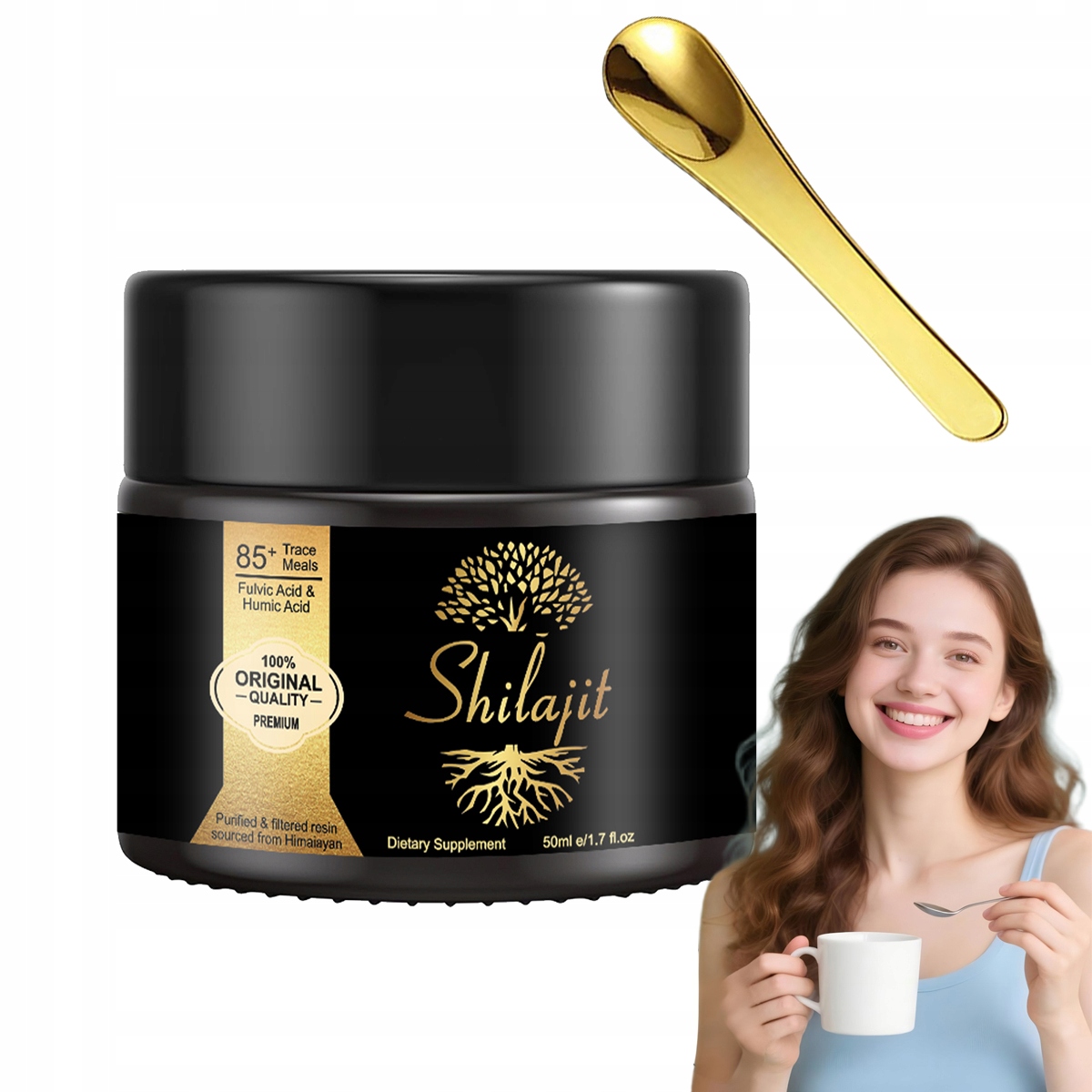 MUMIO HIMALAJSKIE NATURALNE ORYGINALNE ŻYWE CZYSTE PASTA 50 ml