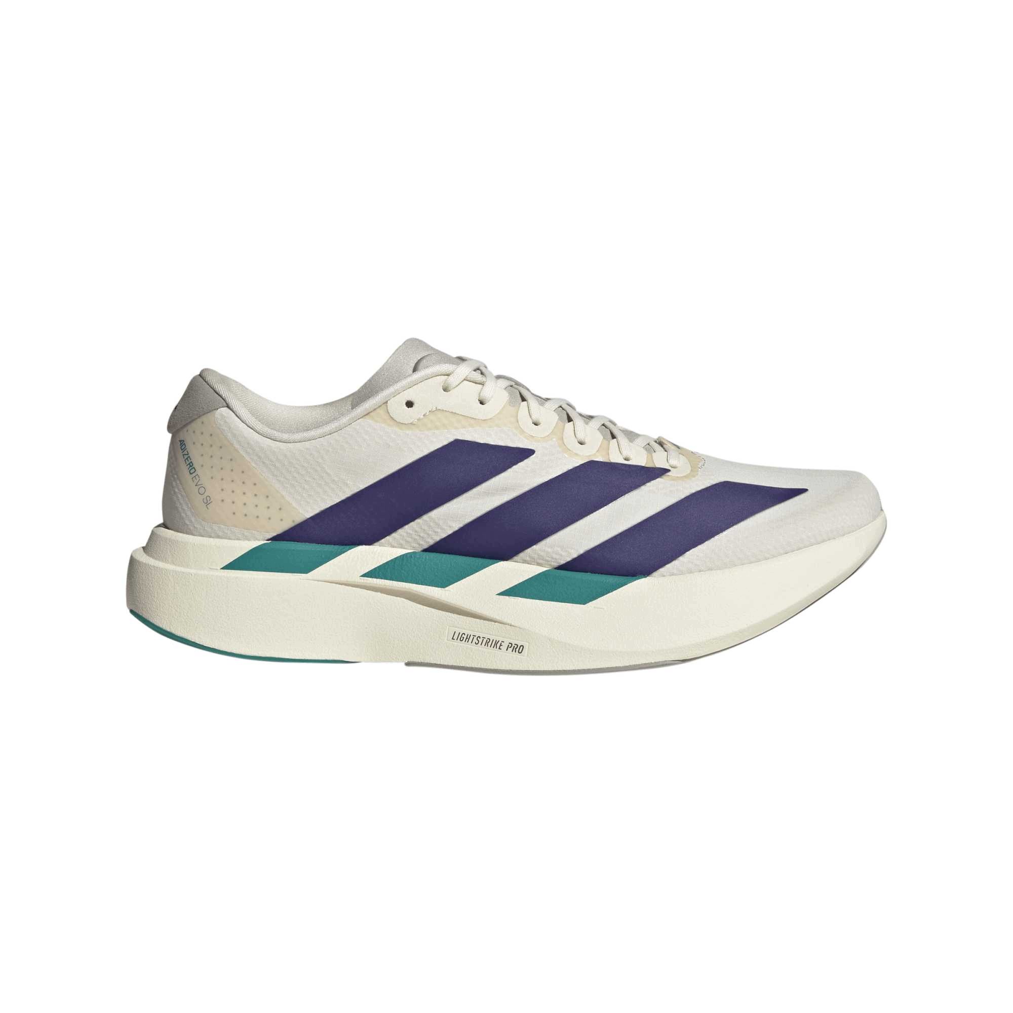 Pánské běžecké boty adidas Adizero Evo Sl Woven KI4542 bílé 47 1/3