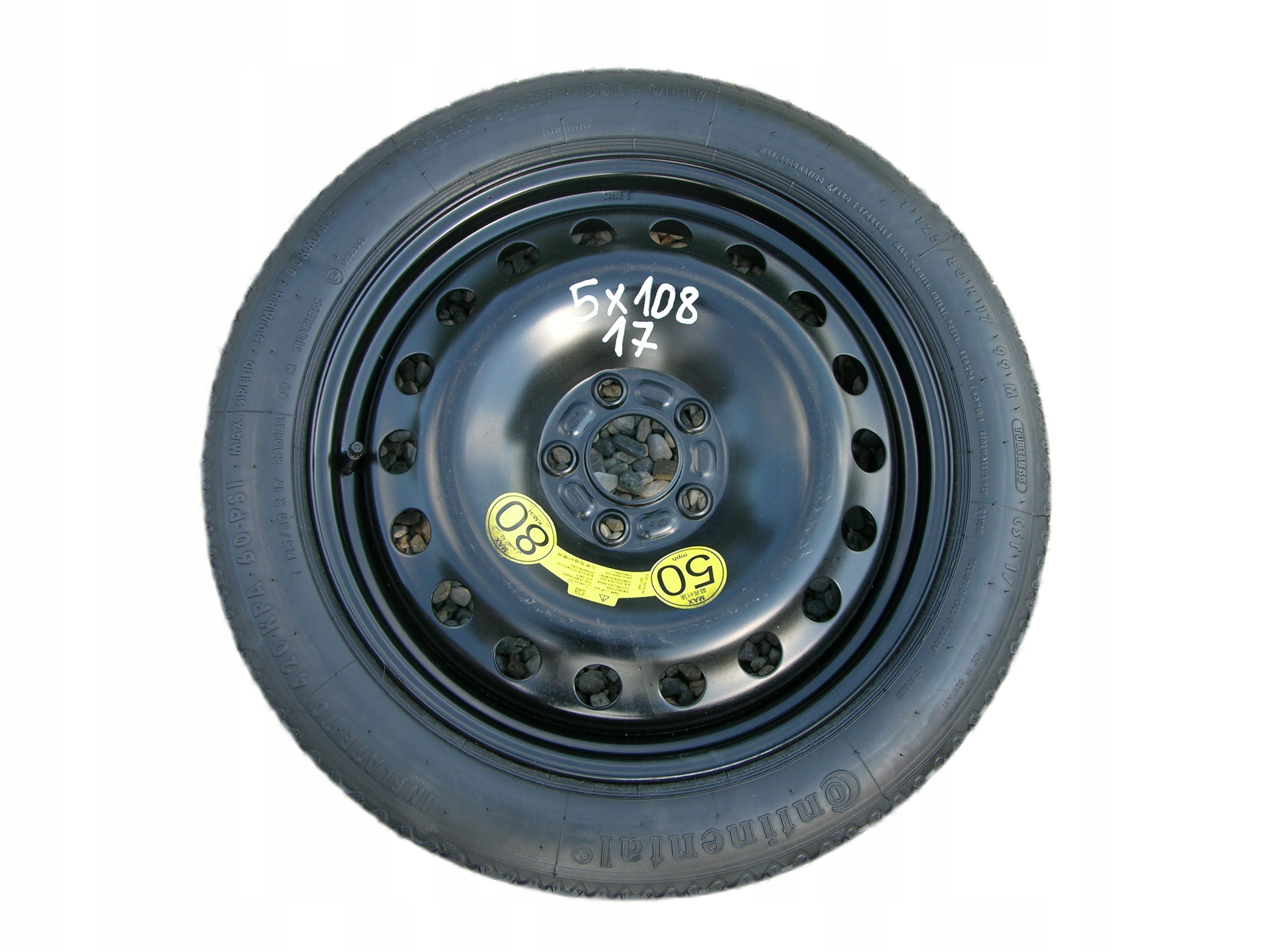 KOŁO DOJAZDOWE FORD GALAXY S-MAX 5X108 R17 NOWE