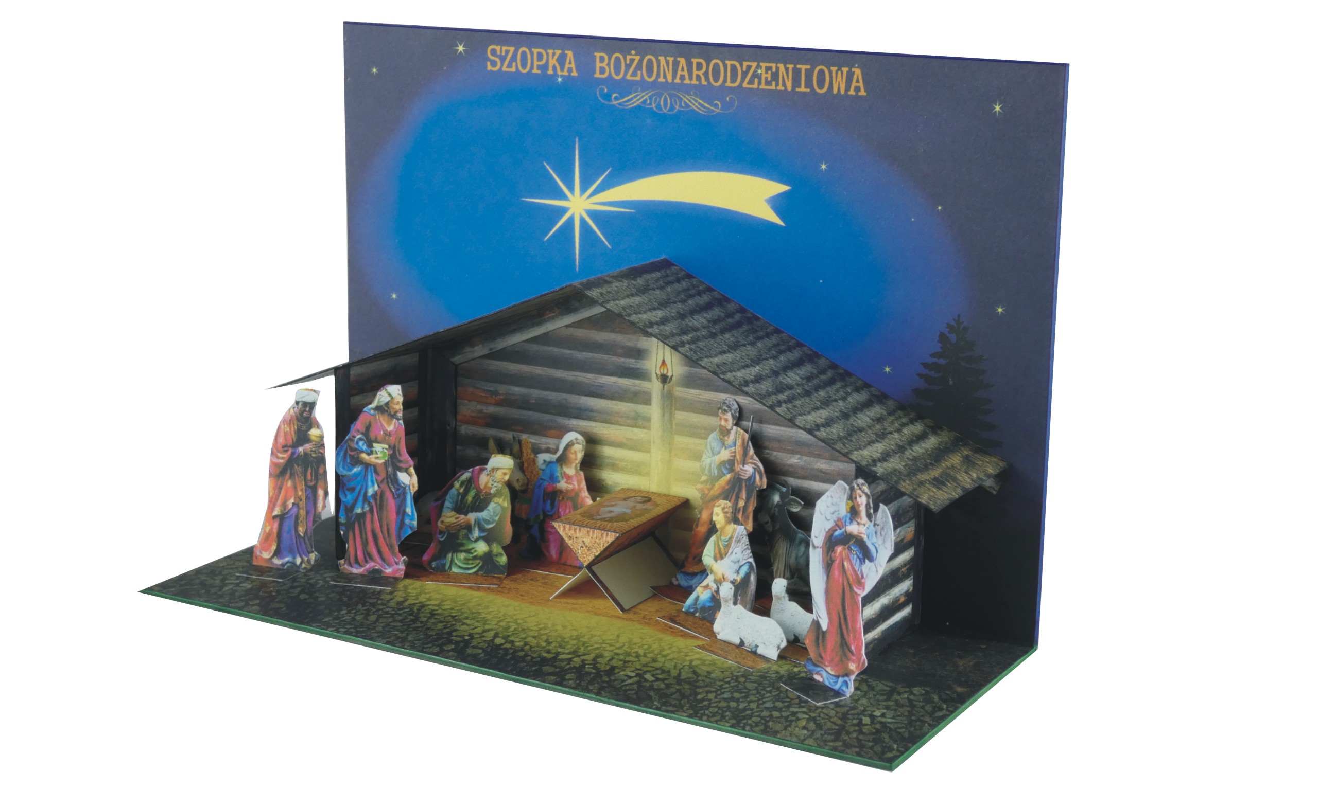 

Szopka Bożonarodzeniowa do sklejania Extra Model