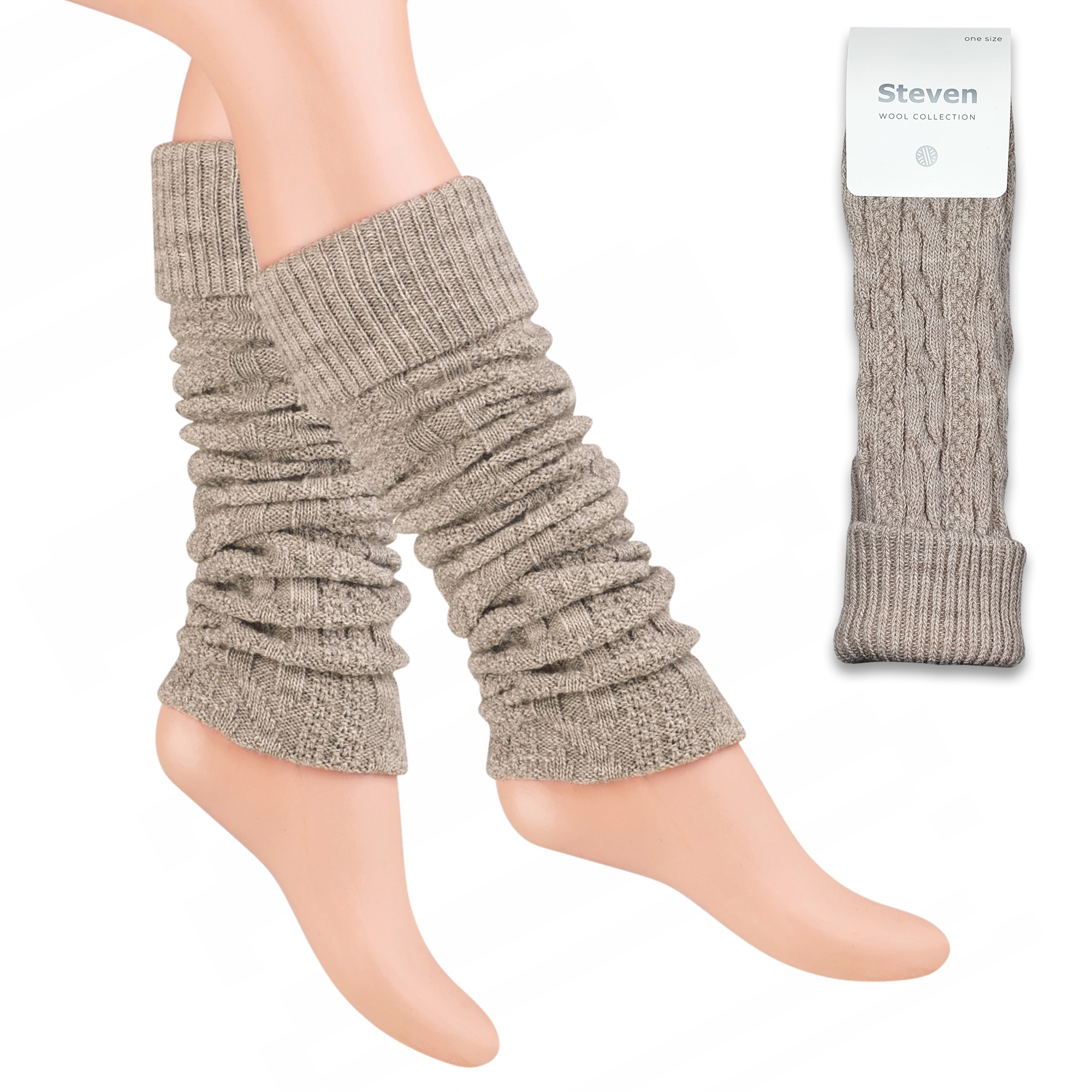 Steven 095 Vlněné dámské pro mládež tepláky Zateplené