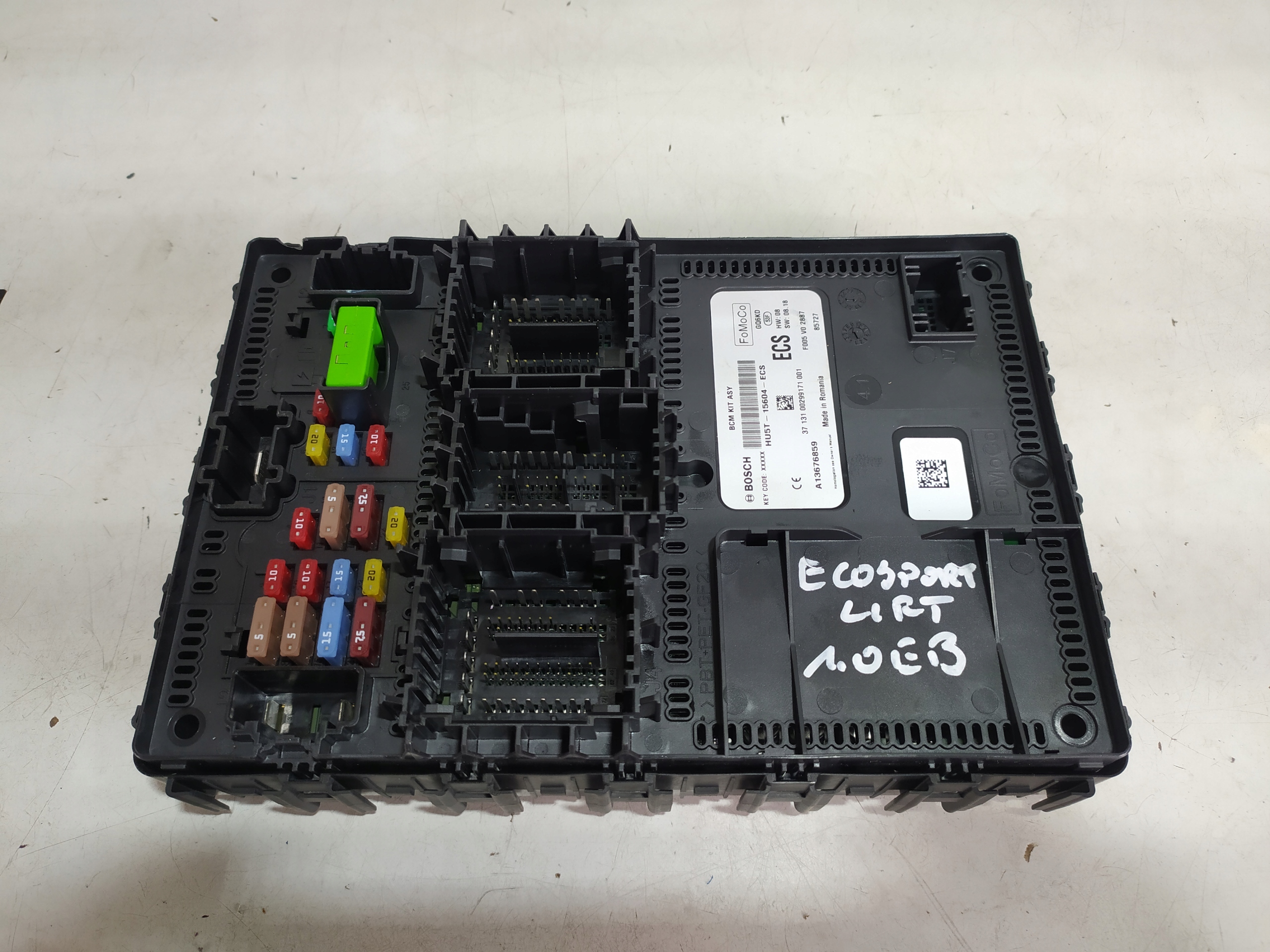 FORD ECOSPORT ЛИФТ МОДУЛЬ BSI GEM HU5T-15604-ECS