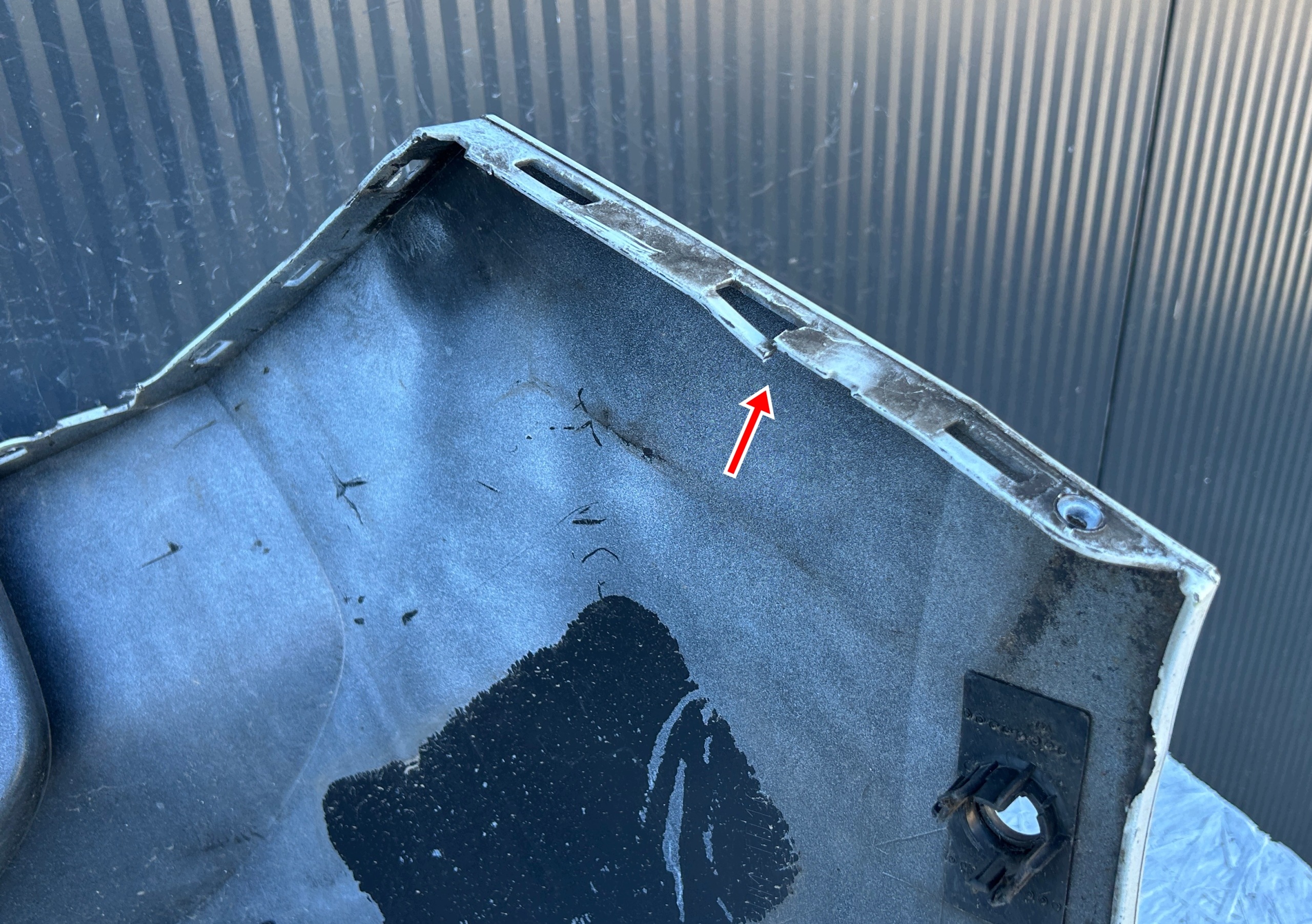 Stoßstange heck hinten VW GOLF VIII HB PDC