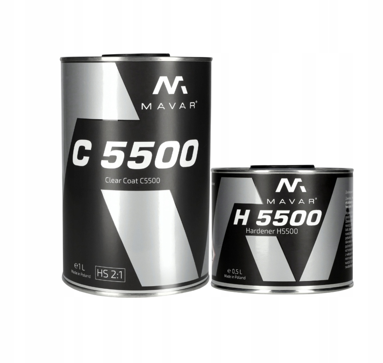 

Mavar C5500 Lakier Bezbarwny 2K Hs 1L+0,5L Utw