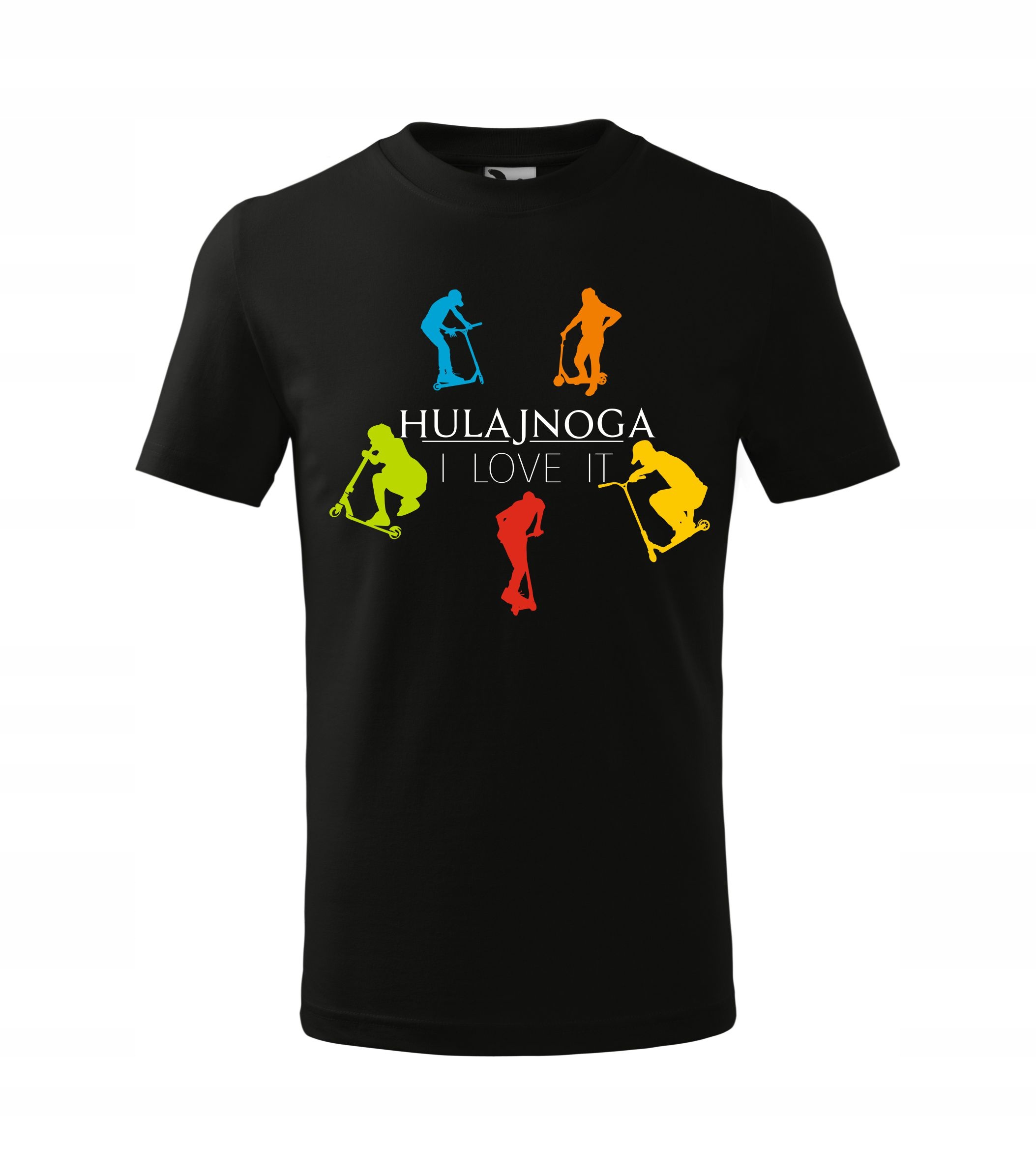 KOSZULKA MŁODZIEŻOWA HULAJNOGA SCOOTER LOVE r. XS