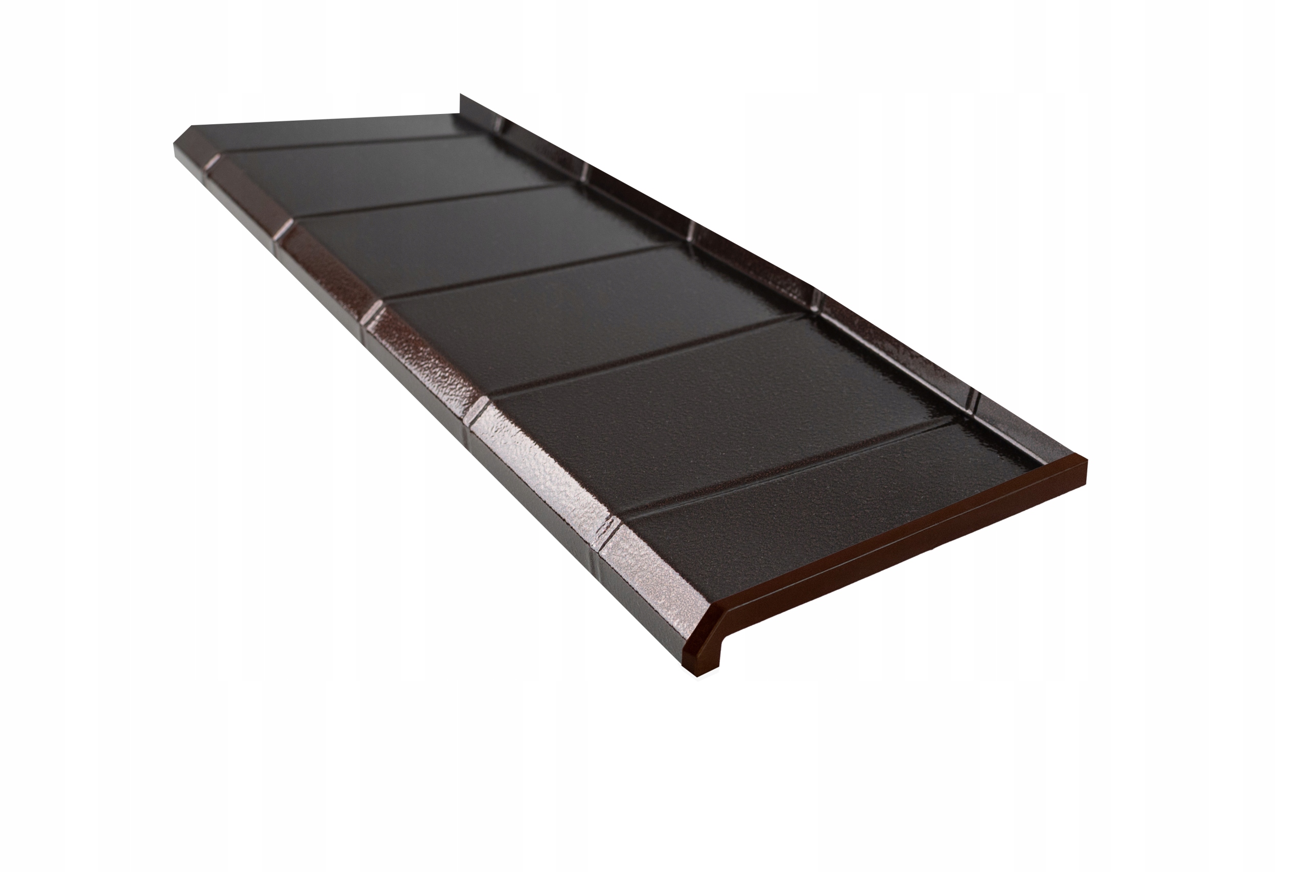 Aluminiový Parapet Alu-měděná Deska Antický Profil Standard 190x15 cm